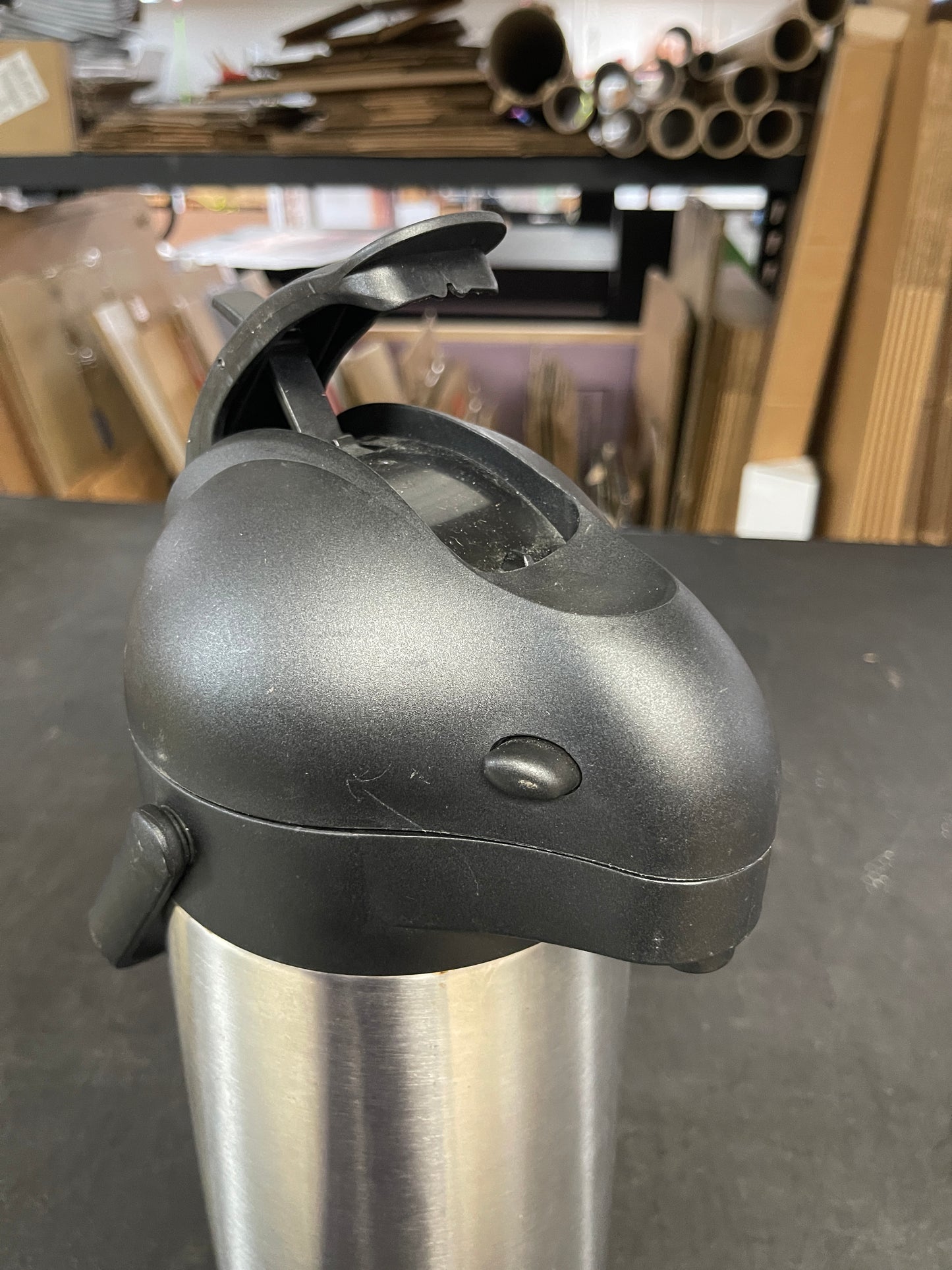 Lightly Used Cresimo 2.2L 74oz Stainless Coffee Airpot Dispenser