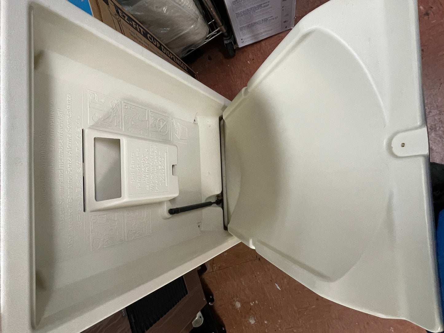 Used Koala Bear Kare KB101 Vertical Wall Mount Baby Changing Station