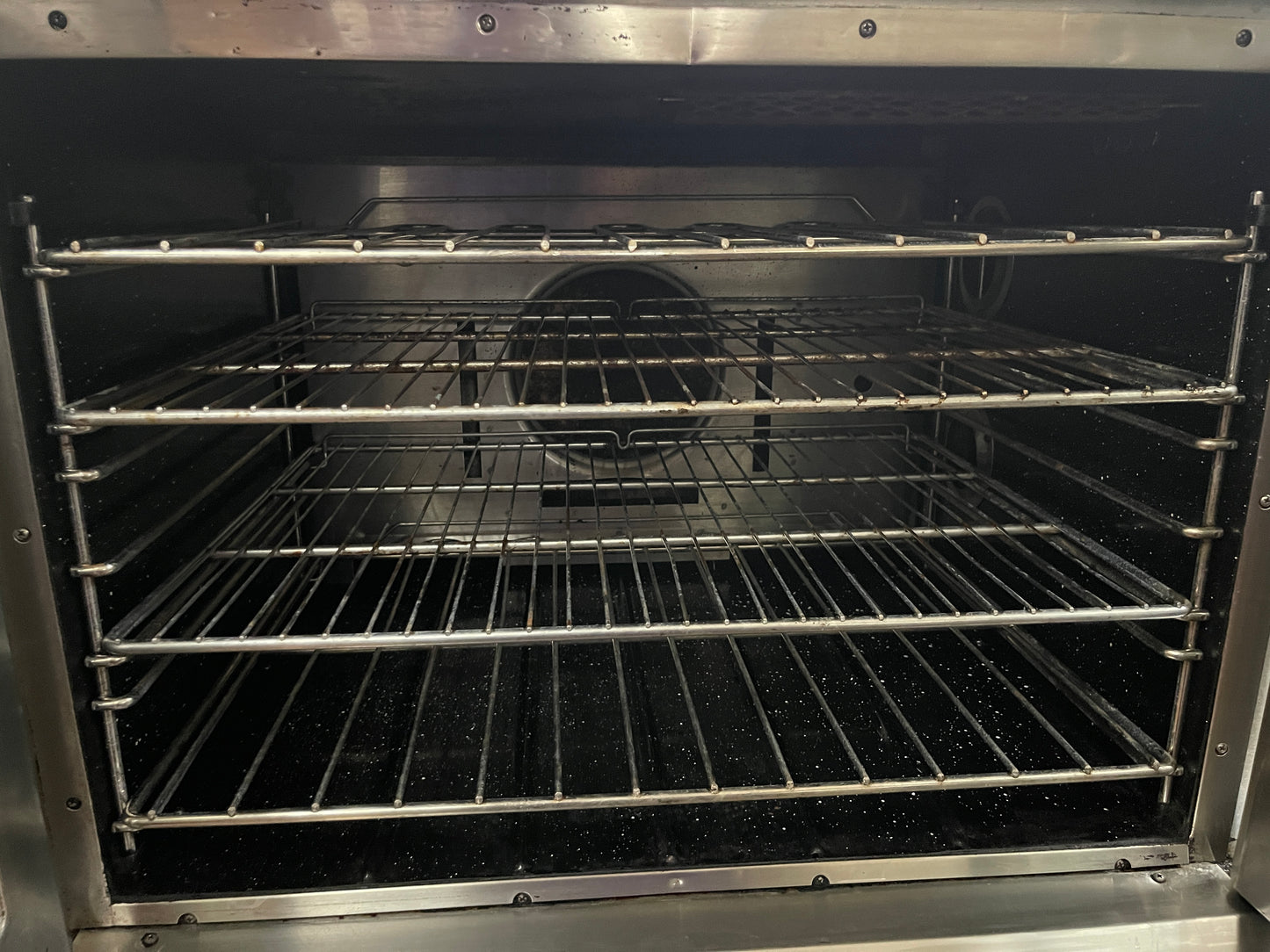 Used Lang ECCO-SII Electric Full Sized Convection Oven With Stand 208/240V