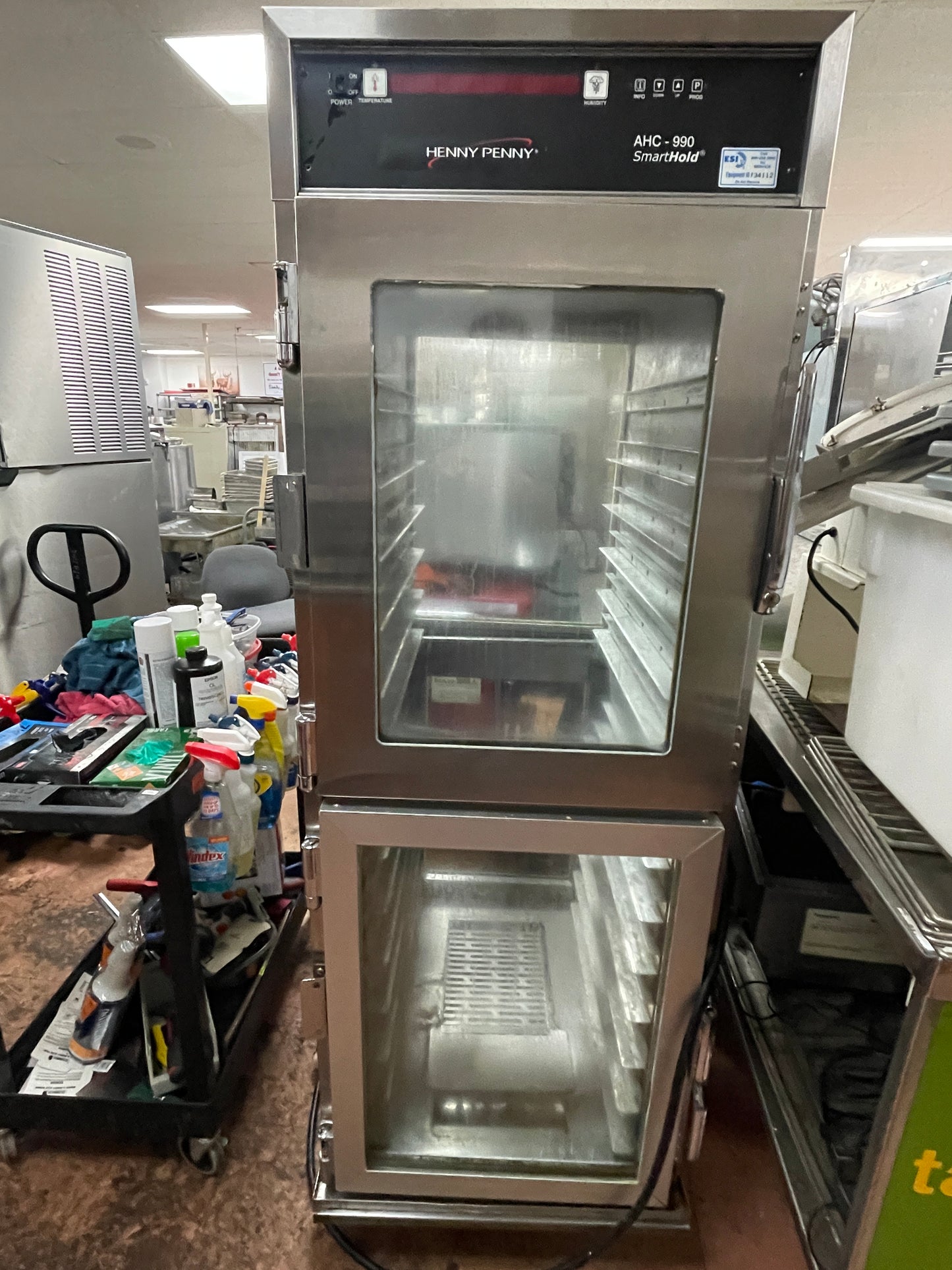 Used Henny Penny HHC-990 Heated Holding Cabinet with Humidity Control 220V