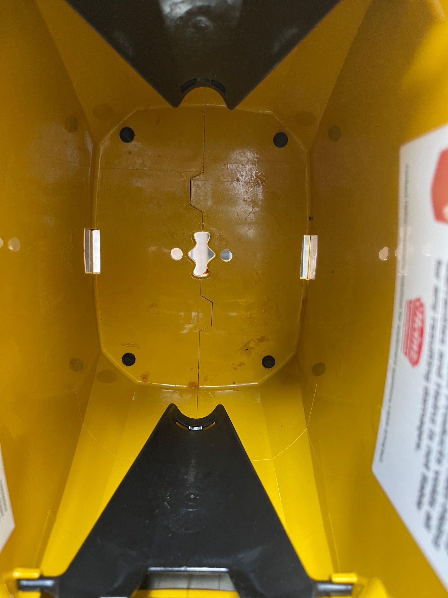 Used Heinz 1.5 Gallon Honey Mustard Replacement Housing Tub