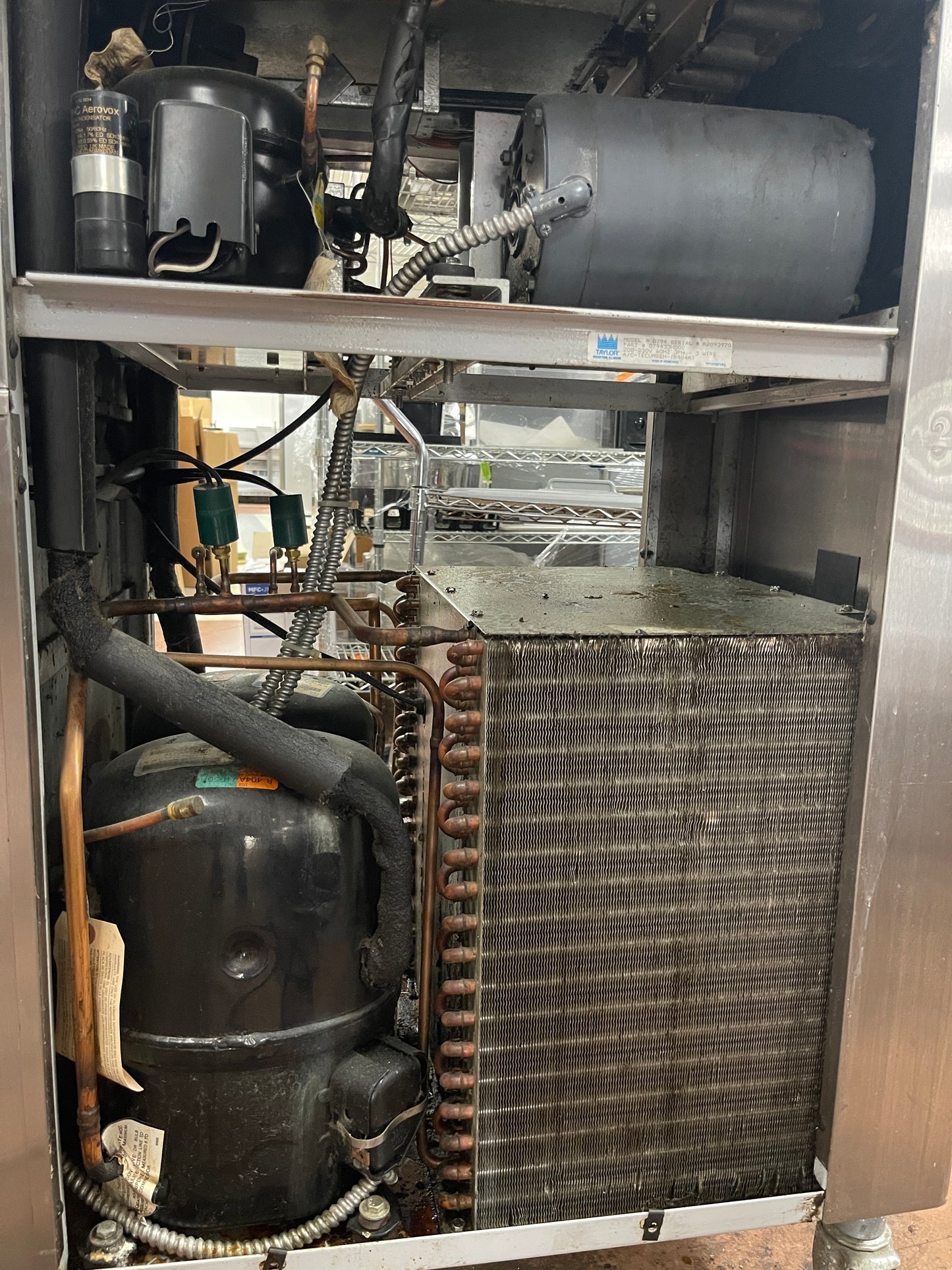 Used Taylor 794-33 3 phase air cooled soft serve ice cream machines - C TT