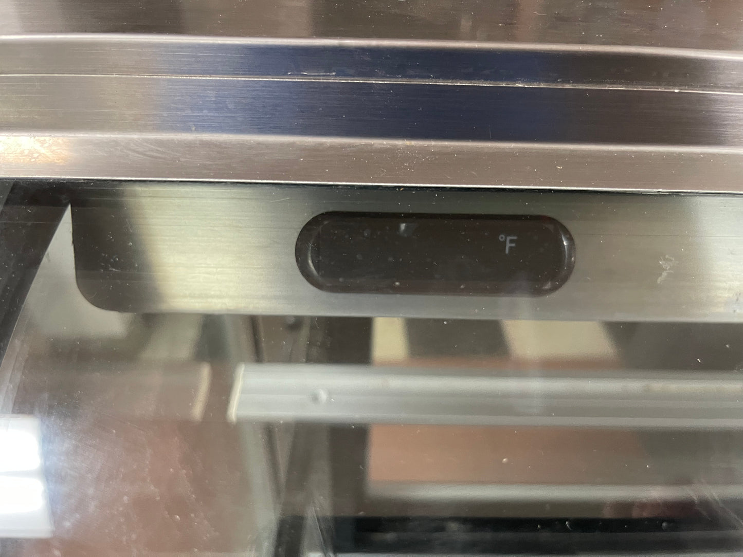 Used Spartan BCB72 Curved Glass Refrigerated Deli Display Case 120V