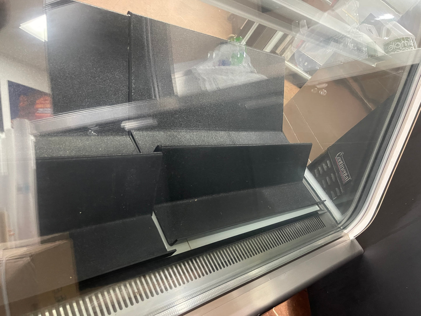 Used Spartan BCB72 Curved Glass Refrigerated Deli Display Case 120V