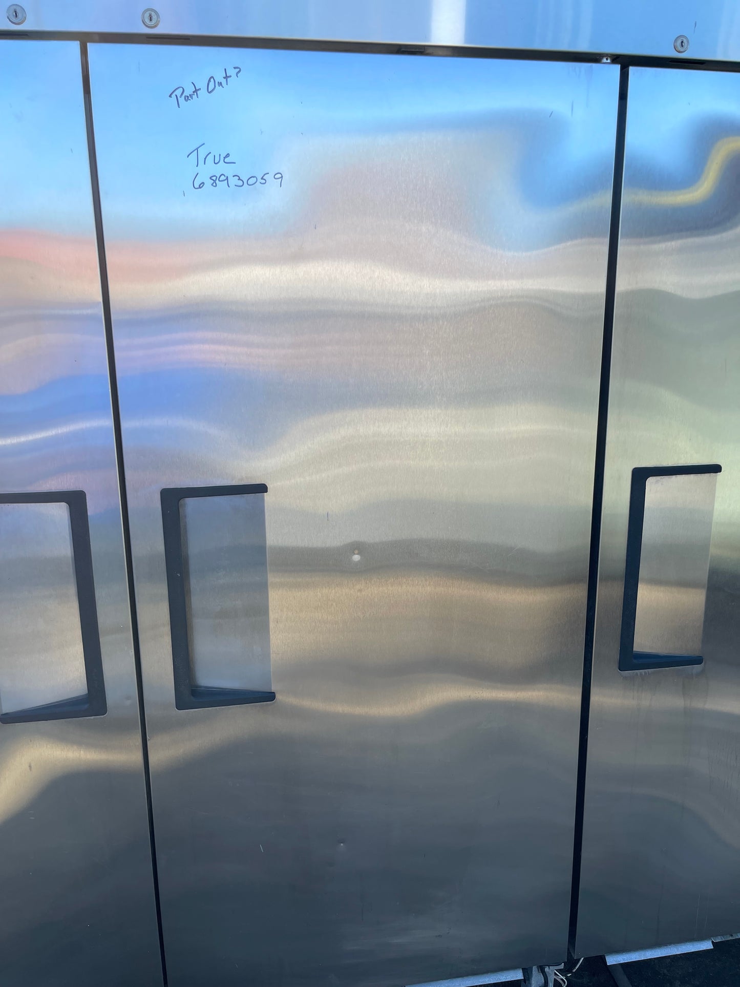 Used True 978002 Solid Door Assembly, Right Hand, T-72F