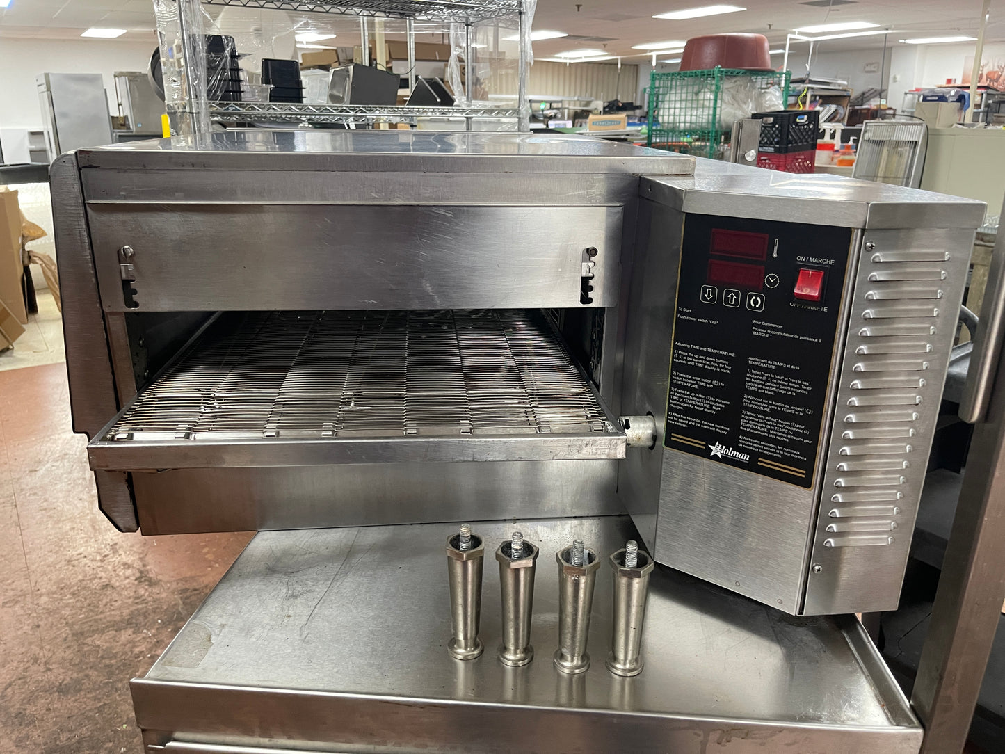 Used Star UM1833A Ultra-Max Impingement Conveyor Electric Pizza Oven 208V