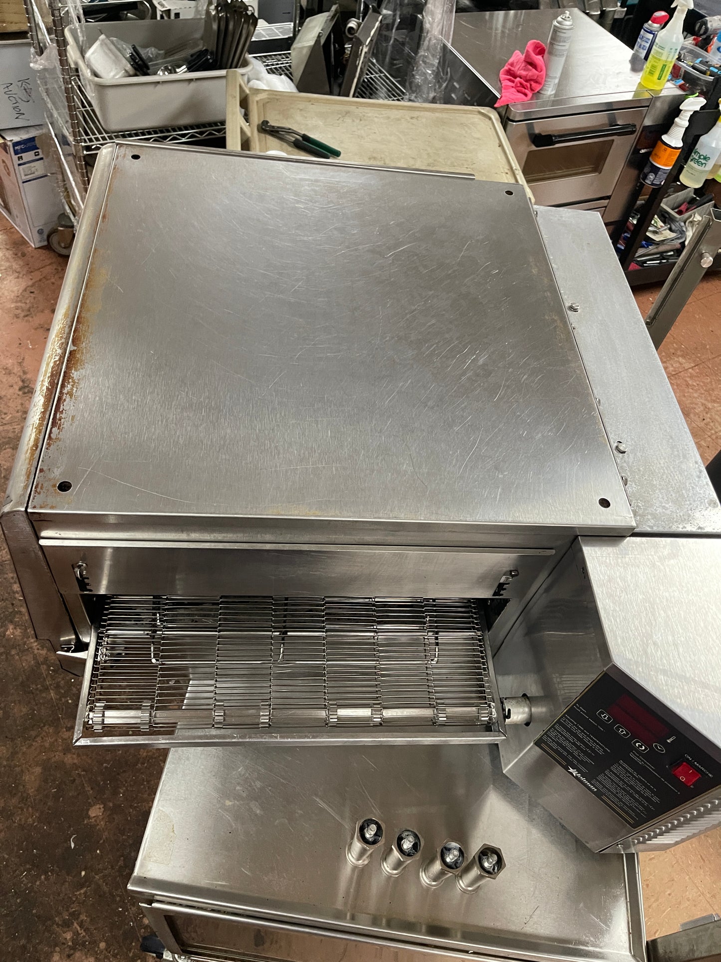 Used Star UM1833A Ultra-Max Impingement Conveyor Electric Pizza Oven 208V