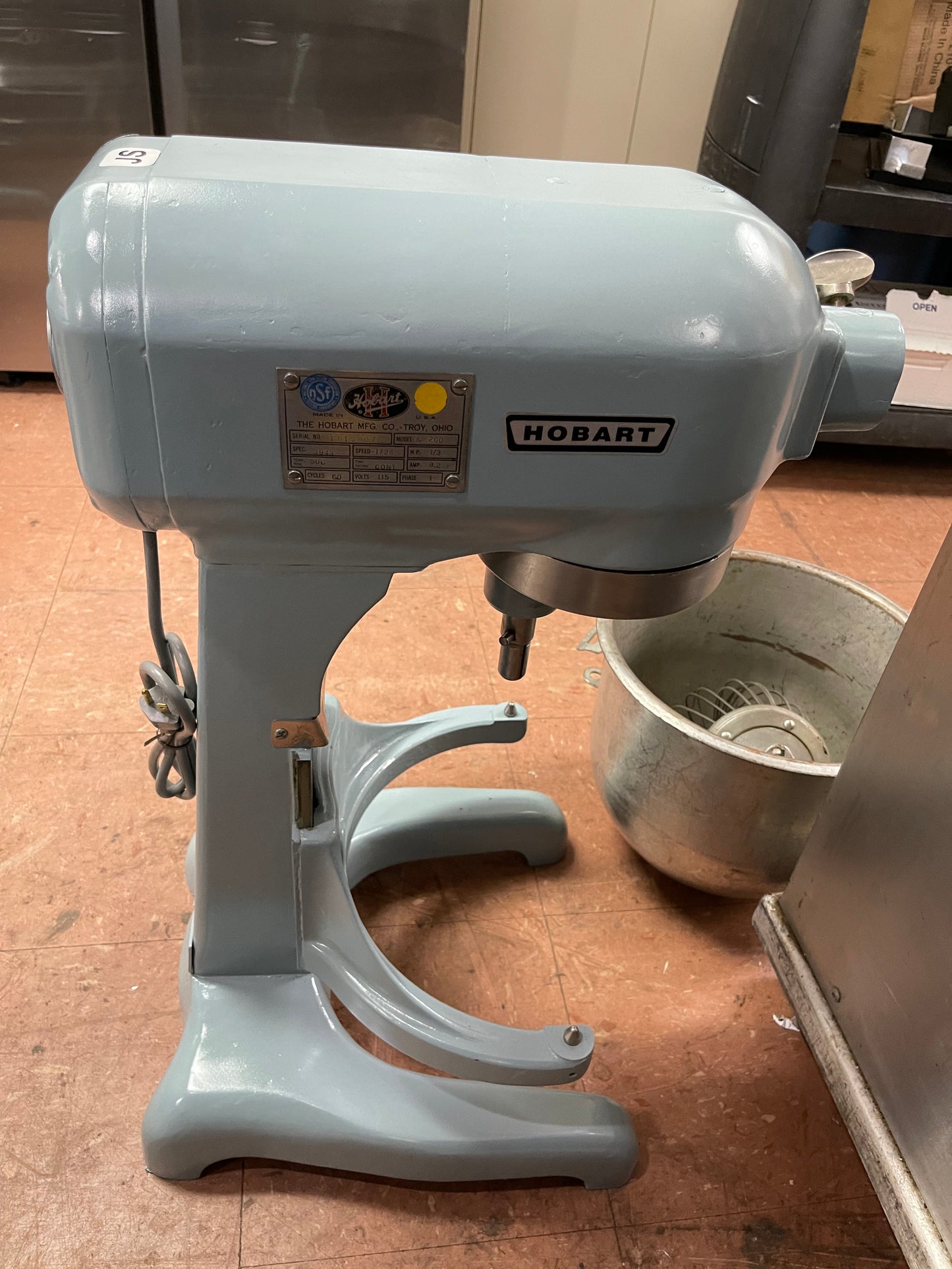 Used Hobart A-200 - 20 Quart Commercial Kitchen Stand Mixer 120V - JS