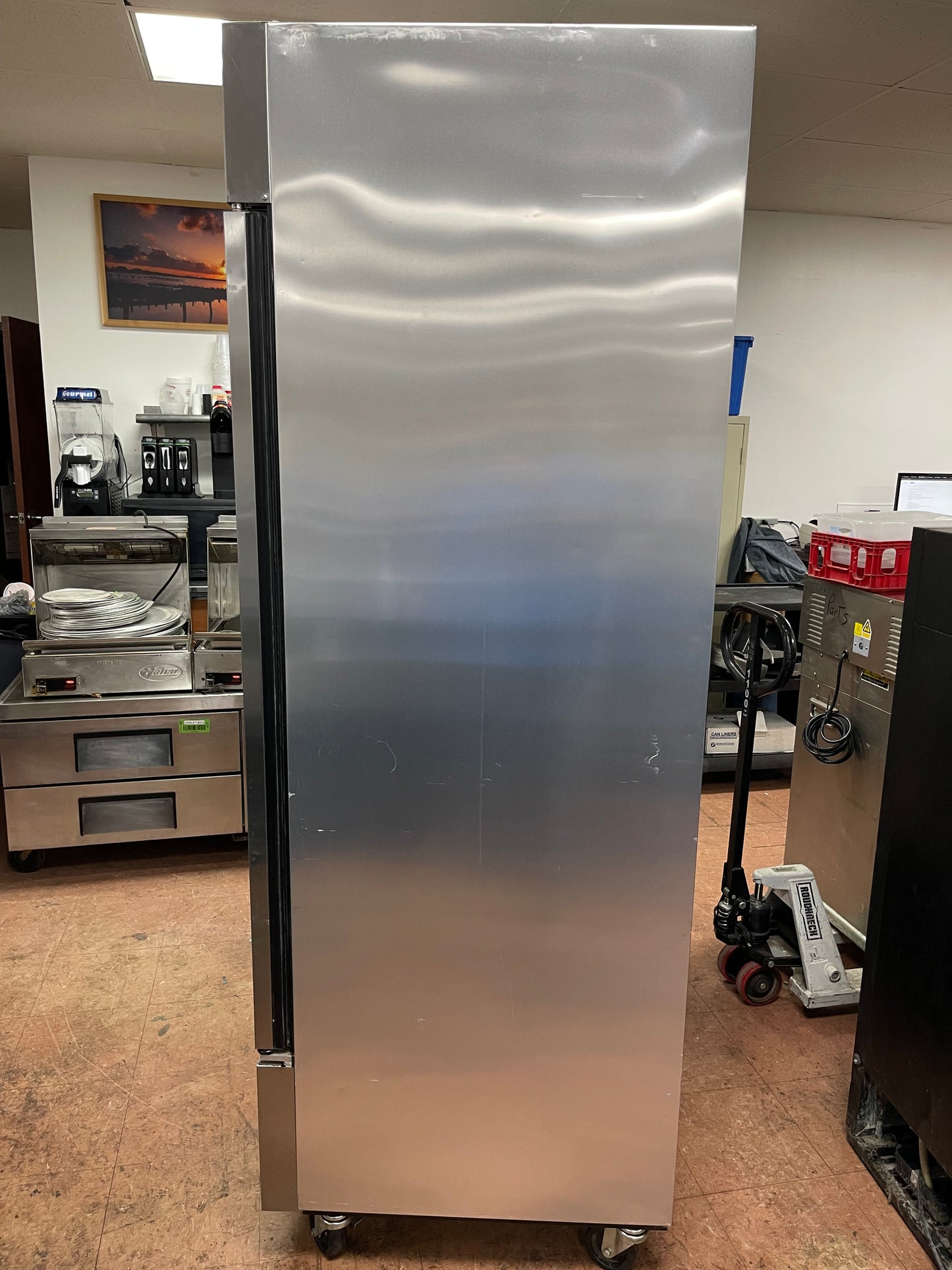 2013 True T-49F Stainless Reach-in 2 Solid Door Freezer 7660917 - SB - Shed
