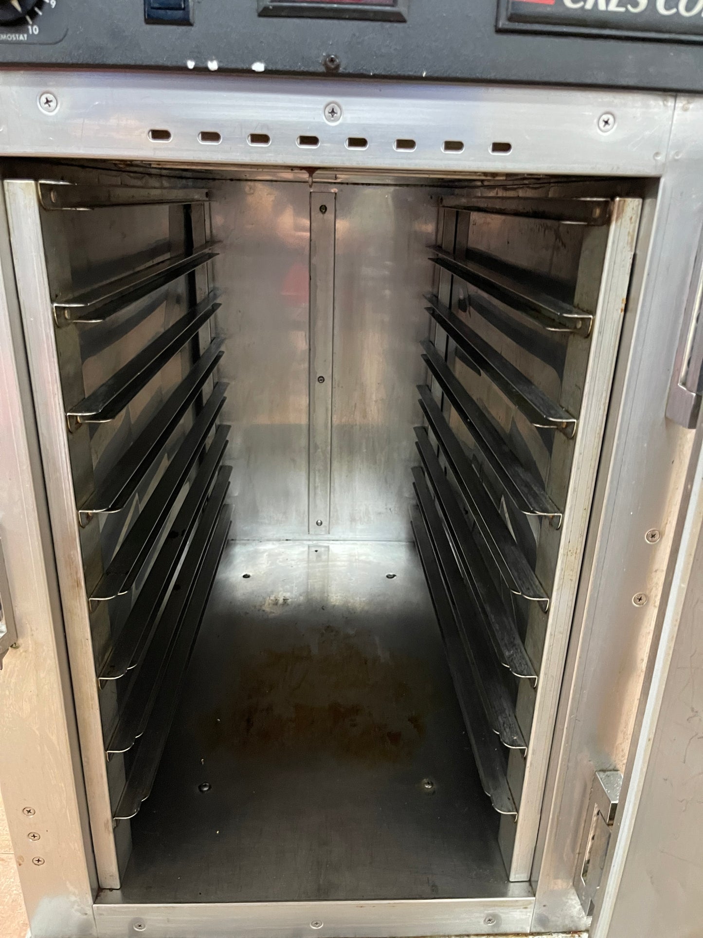 Used Cres Cor H34B128 Half Size Insulated 8 Pan Heated Holding Cabinet Food Warmer 120V