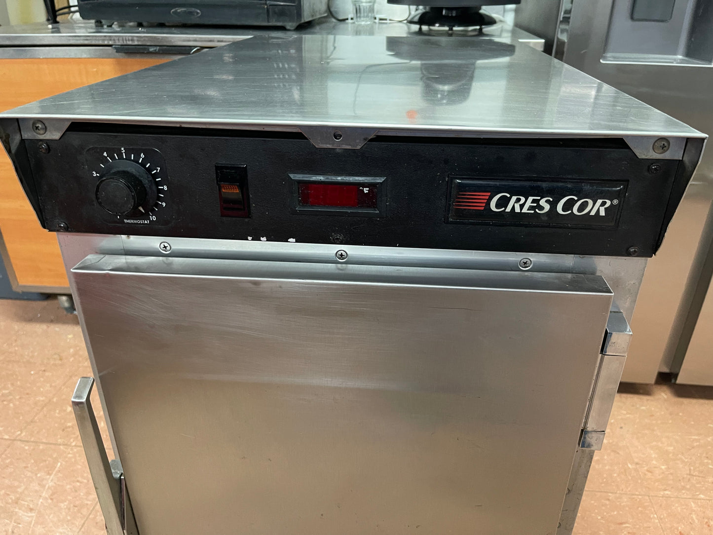 Used Cres Cor H34B128 Half Size Insulated 8 Pan Heated Holding Cabinet Food Warmer 120V
