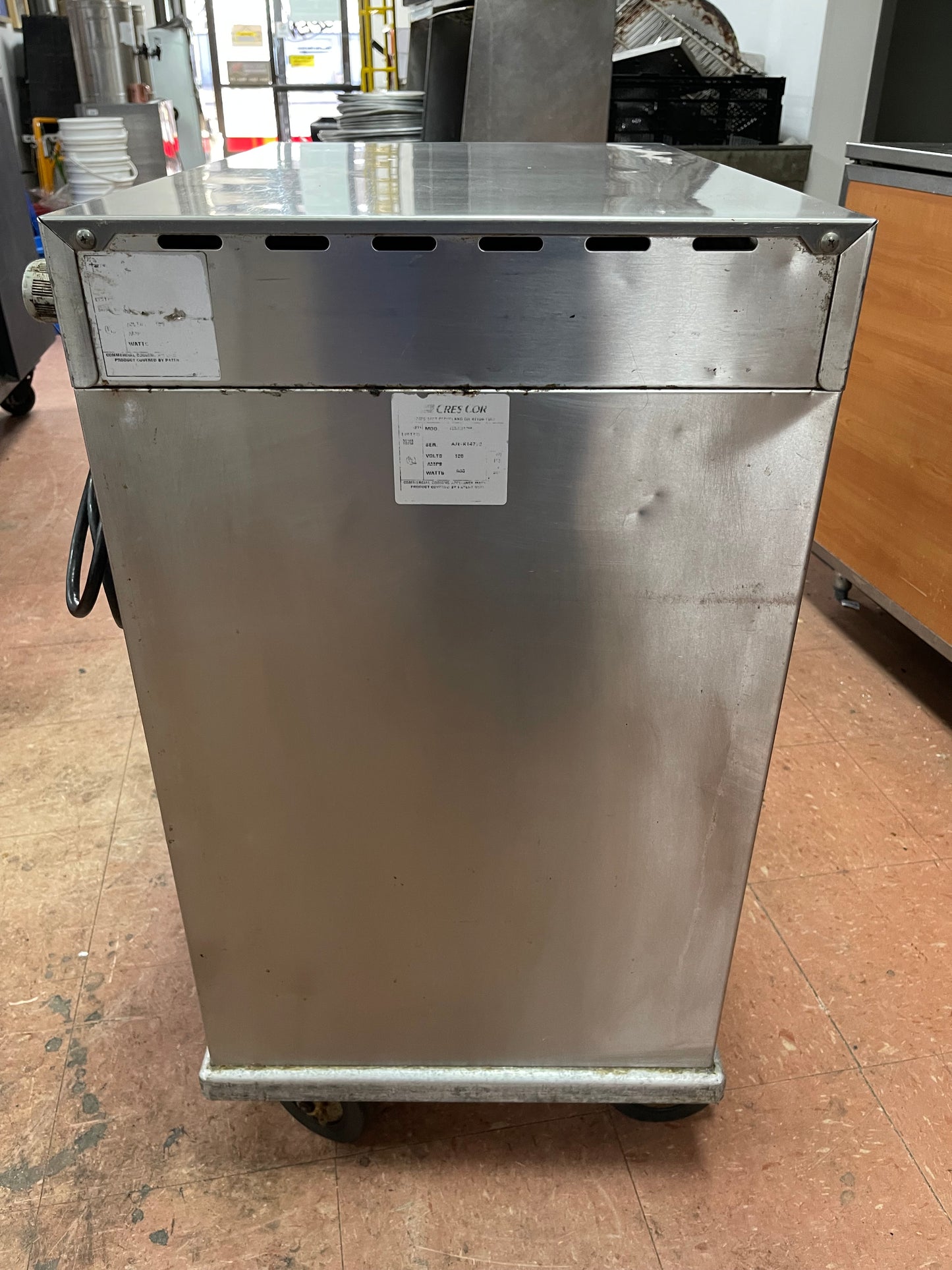 Used Cres Cor H34B128 Half Size Insulated 8 Pan Heated Holding Cabinet Food Warmer 120V