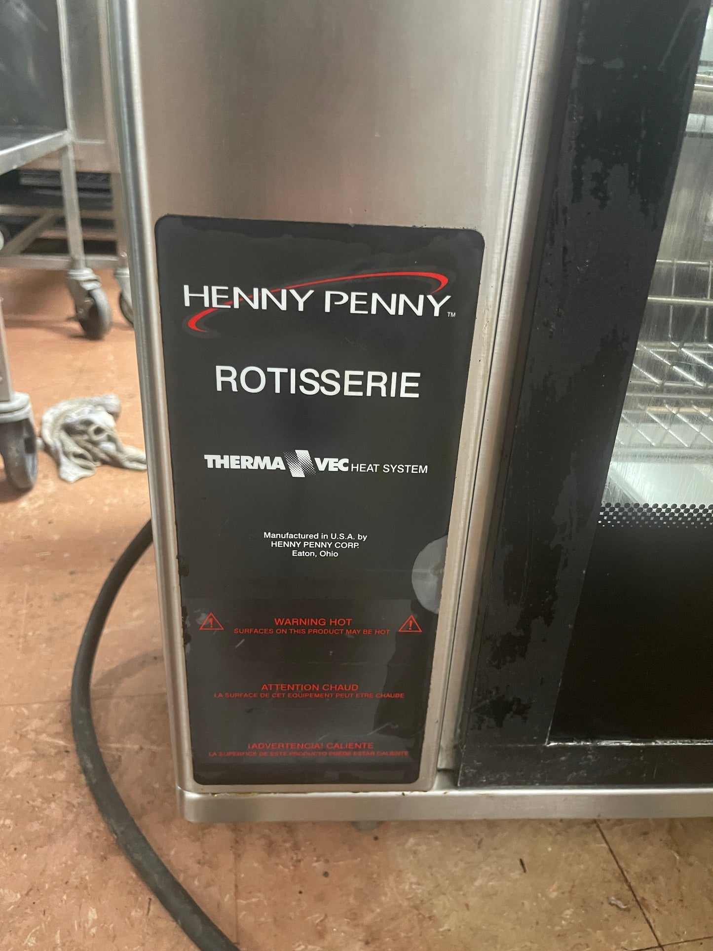 Used Henny Penny SCR-6 Commercial Electric Rotisserie Oven 208V 3Ph