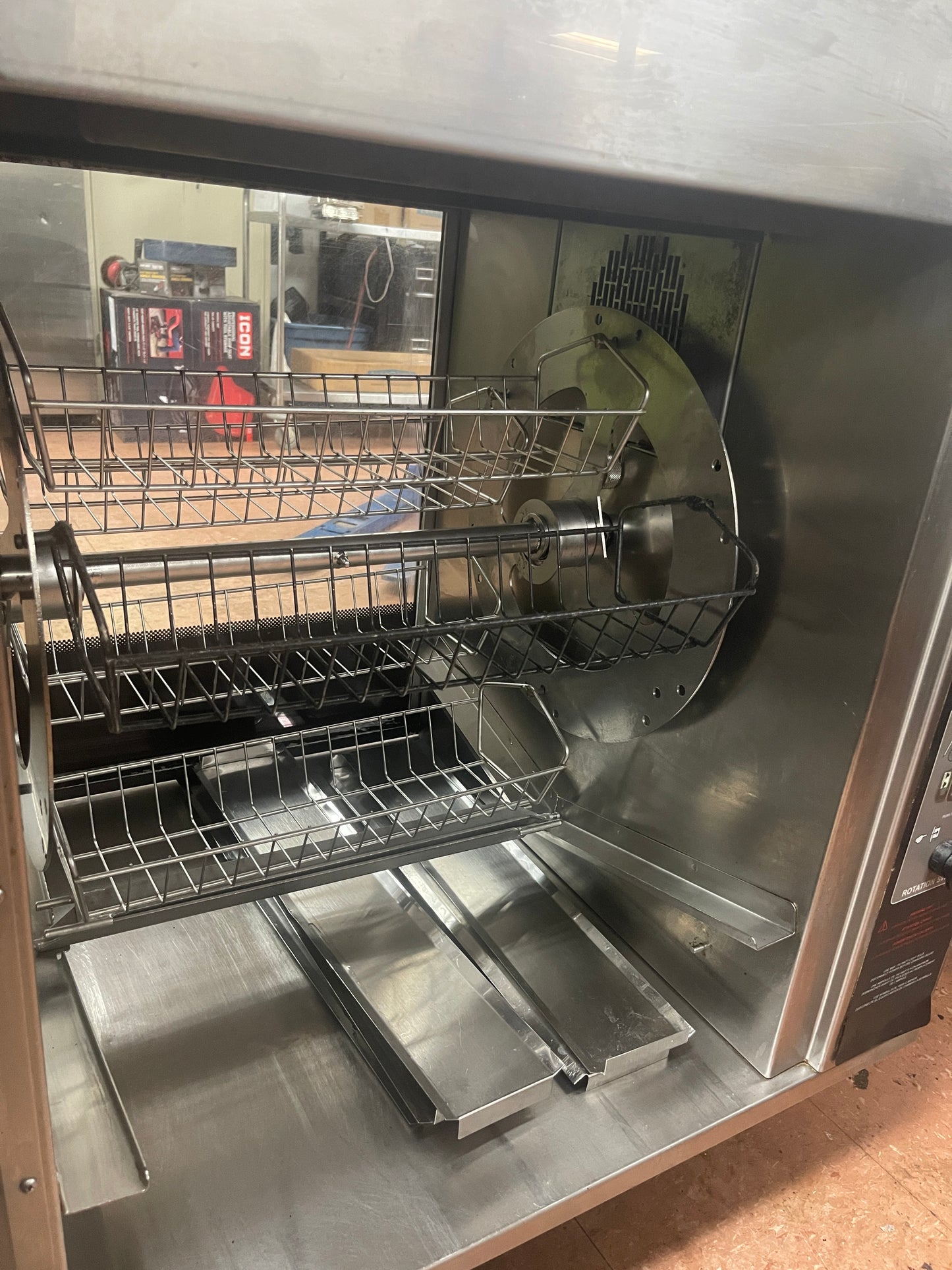 Used Henny Penny SCR-6 Commercial Electric Rotisserie Oven 208V 3Ph