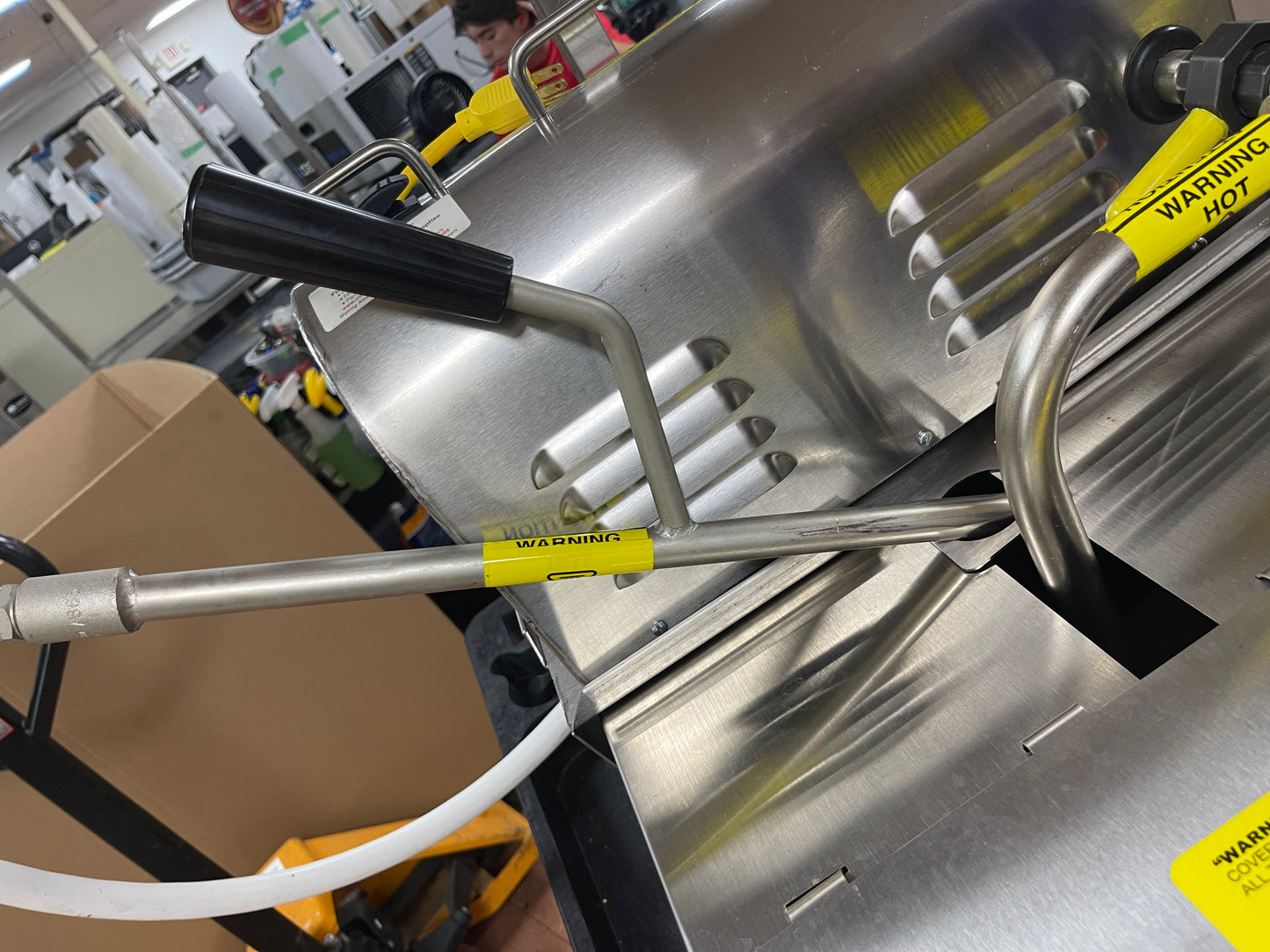Used RF Hunter ECCO ONE 65lb Capacity Fryer Oil Filter System 120V