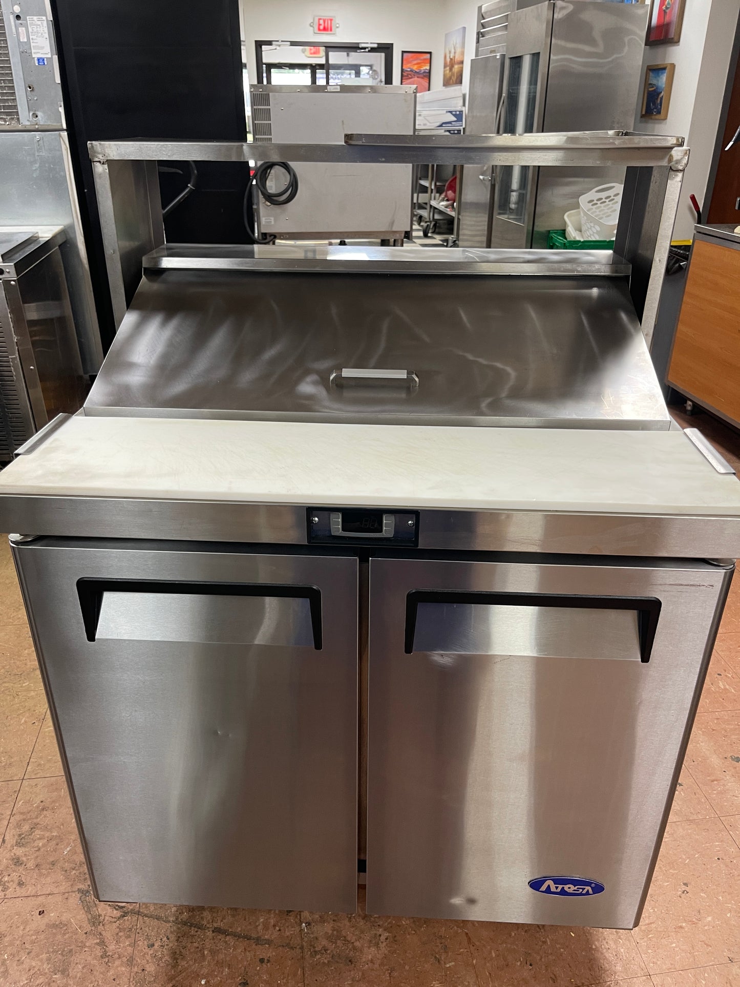Used 36" Atosa MSF3610GR Sandwich/Salad Refrigerated Prep Table 115V