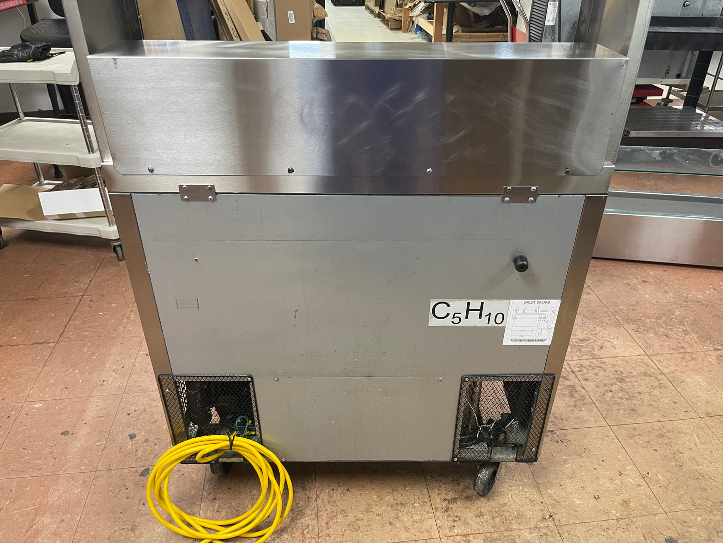 Used 36" Atosa MSF3610GR Sandwich/Salad Refrigerated Prep Table 115V