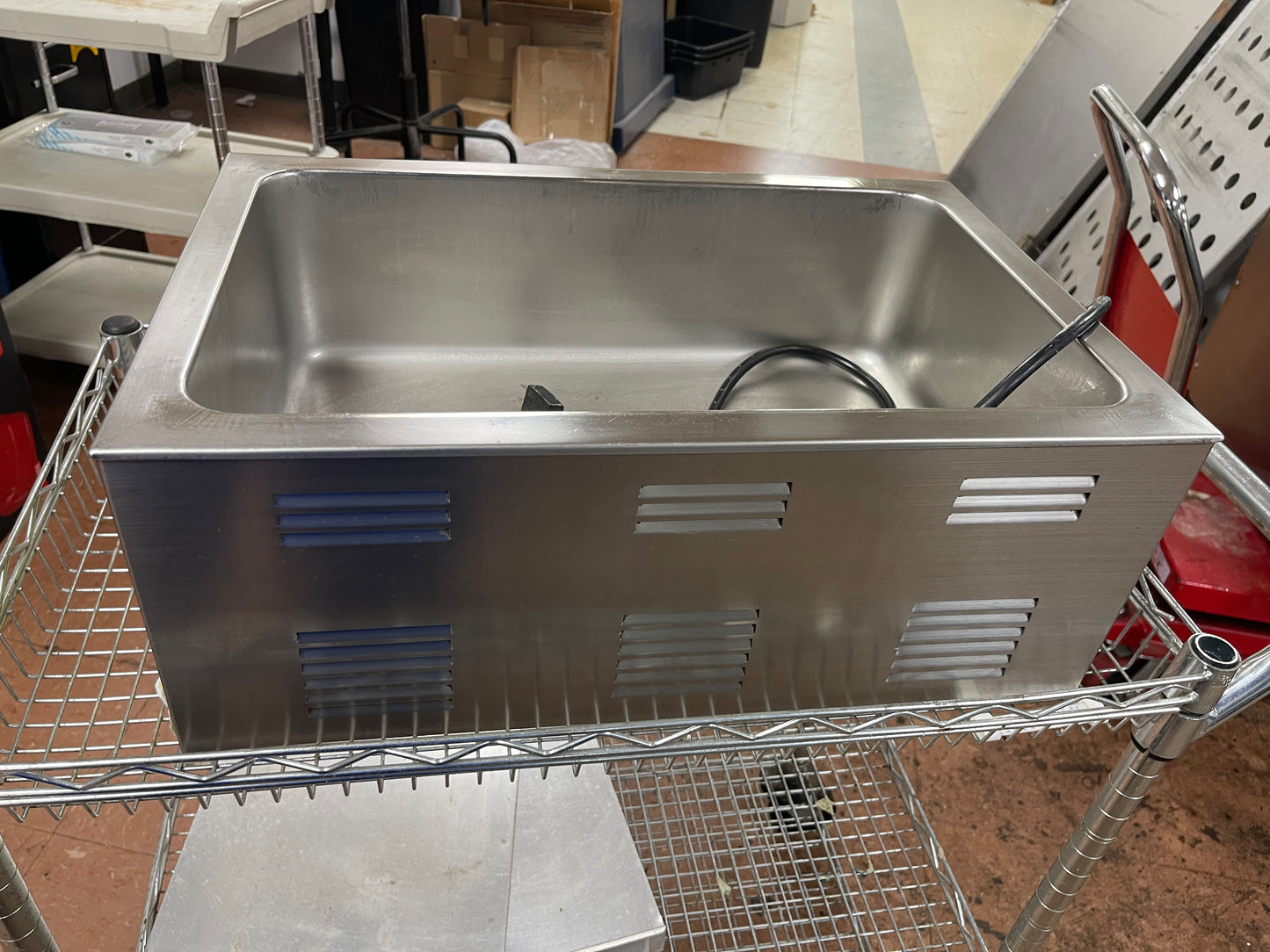Adcraft FW-1200WF Countertop Wet Food Warmer Full Size 120V