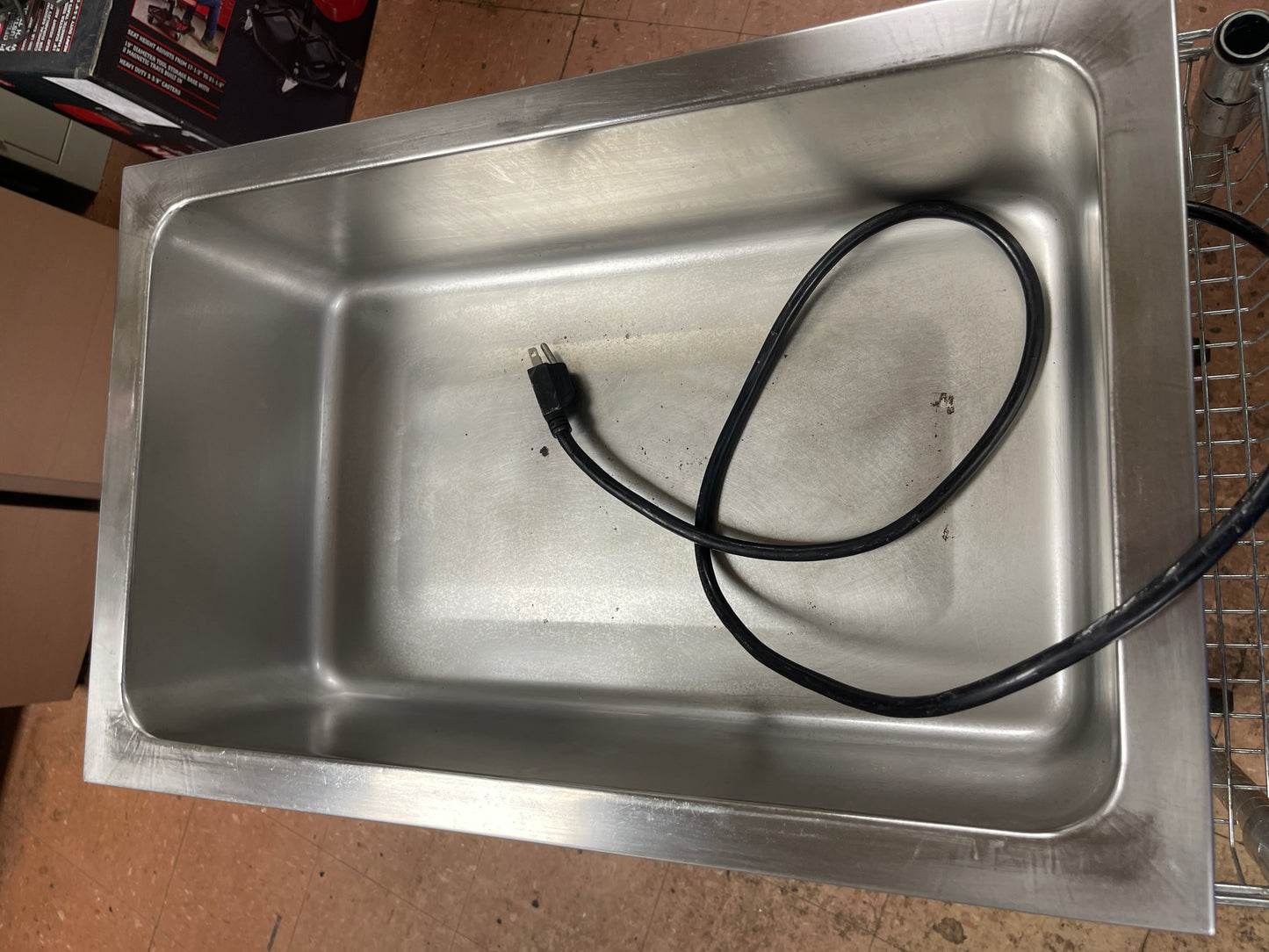 Adcraft FW-1200WF Countertop Wet Food Warmer Full Size 120V