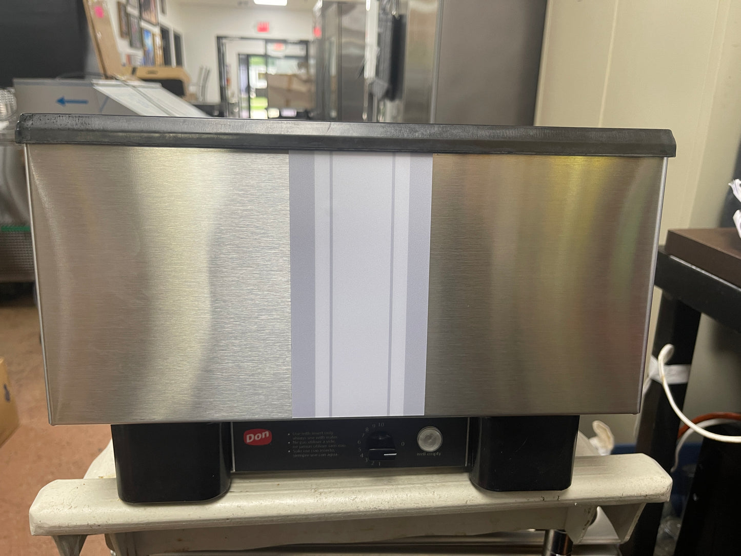 Used Vollrath 1001 Countertop Stainless Full Size Food Warmer 120V, 700W - WO1