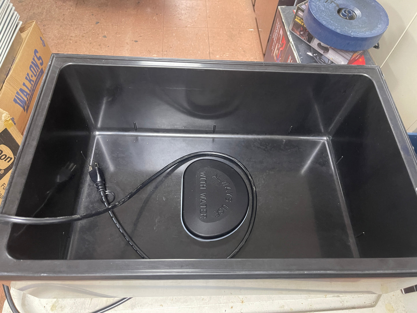 Used Vollrath 1001 Countertop Stainless Full Size Food Warmer 120V, 700W - WO1