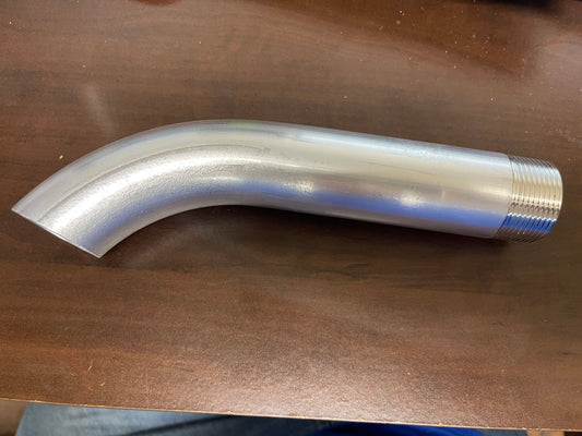 New Pitco A2510101 Drain Extension Pipe/Nipple, 1.25", Curved - WO1