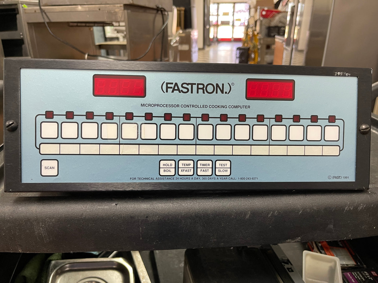 Used Fast Fastron 1622AJFD 16 Function LCD Electronic Commercial Timer