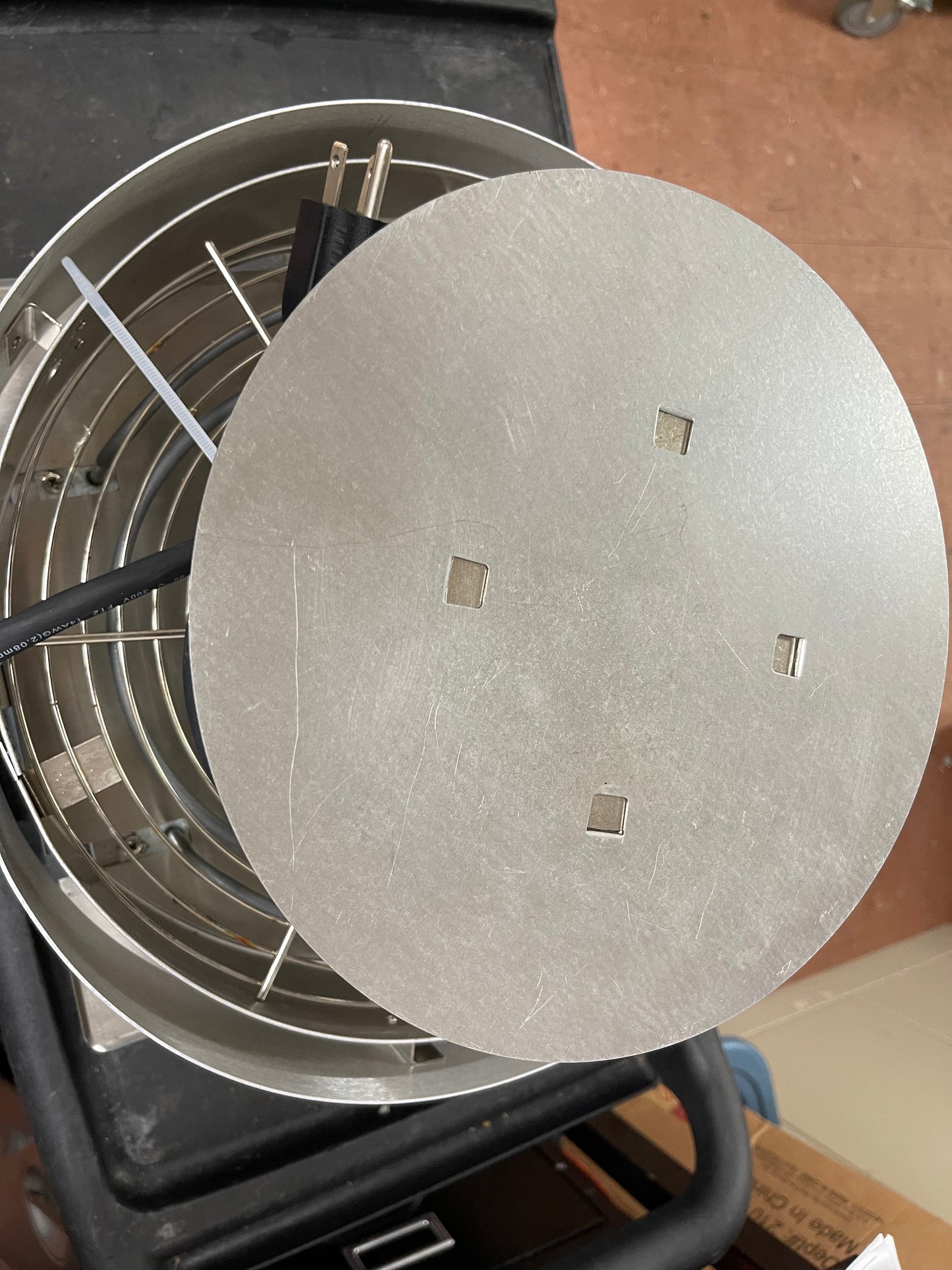 Used Wisco Model 630-1 Deli Platters Trays and Pizza Shrink Wrap Machine 120V