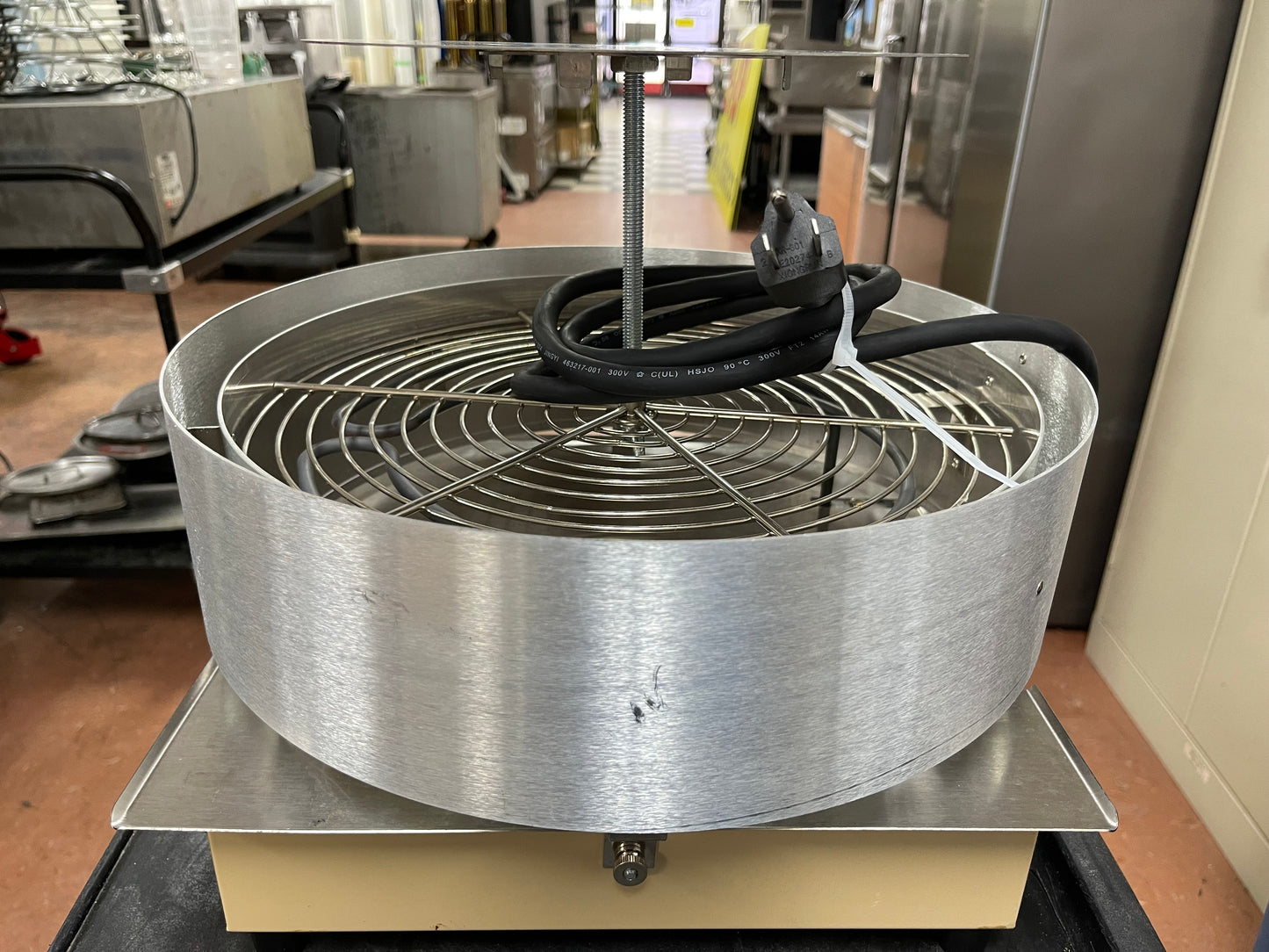 Used Wisco Model 630-1 Deli Platters Trays and Pizza Shrink Wrap Machine 120V