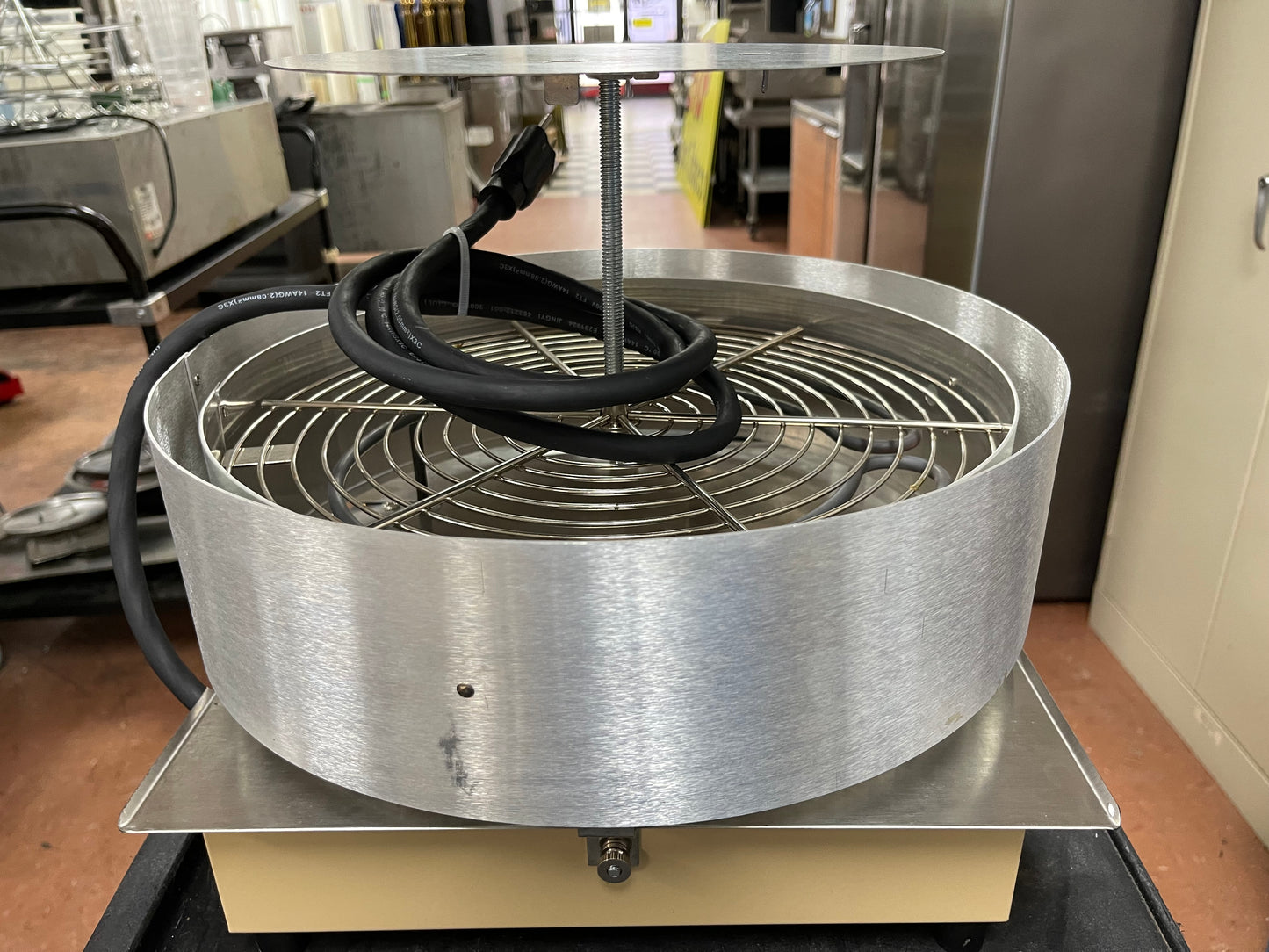 Used Wisco Model 630-1 Deli Platters Trays and Pizza Shrink Wrap Machine 120V