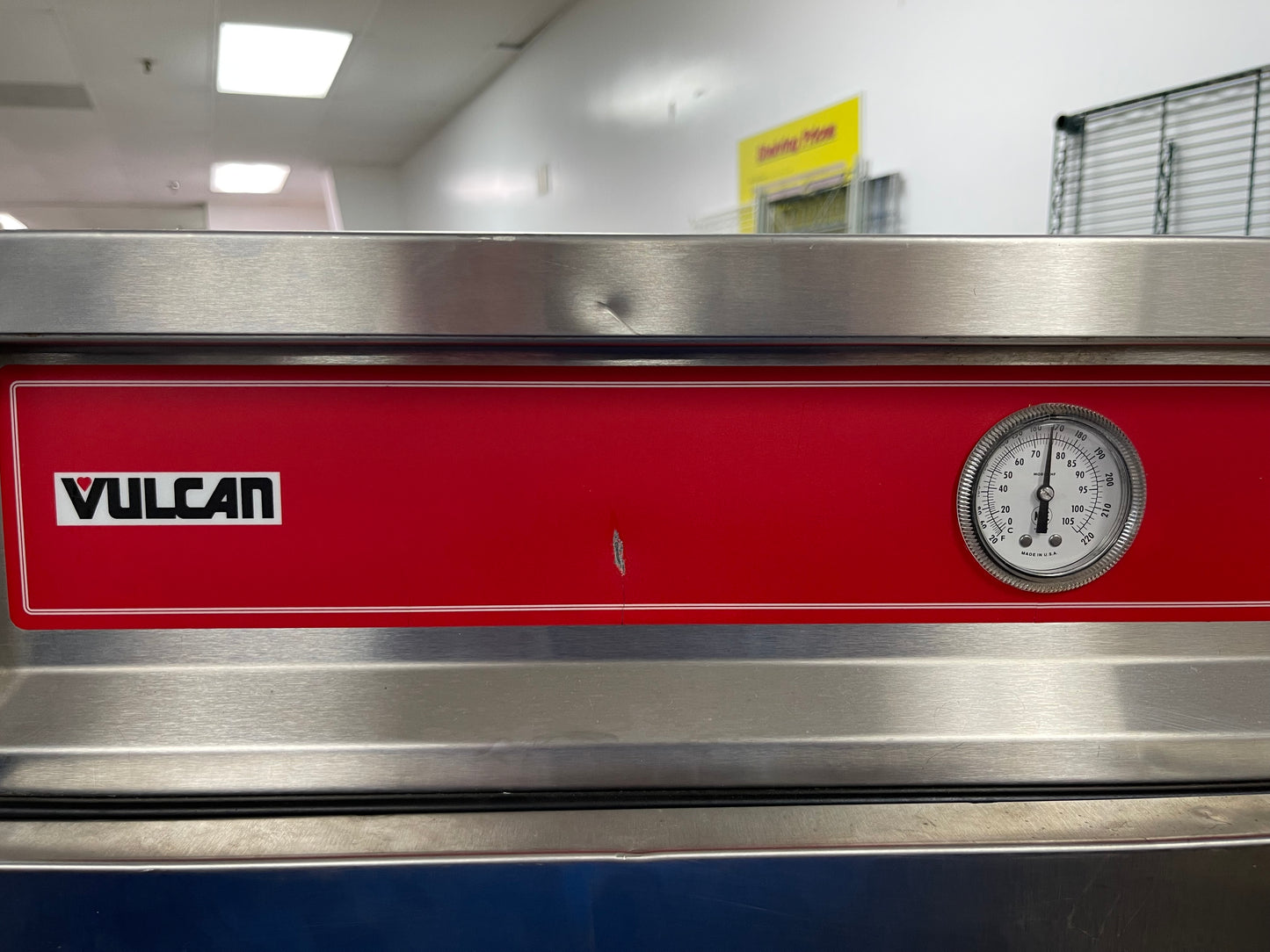 Used Vulcan VBP15 Full Height Insulated Mobile Holding Cabinet non Heated Single Door