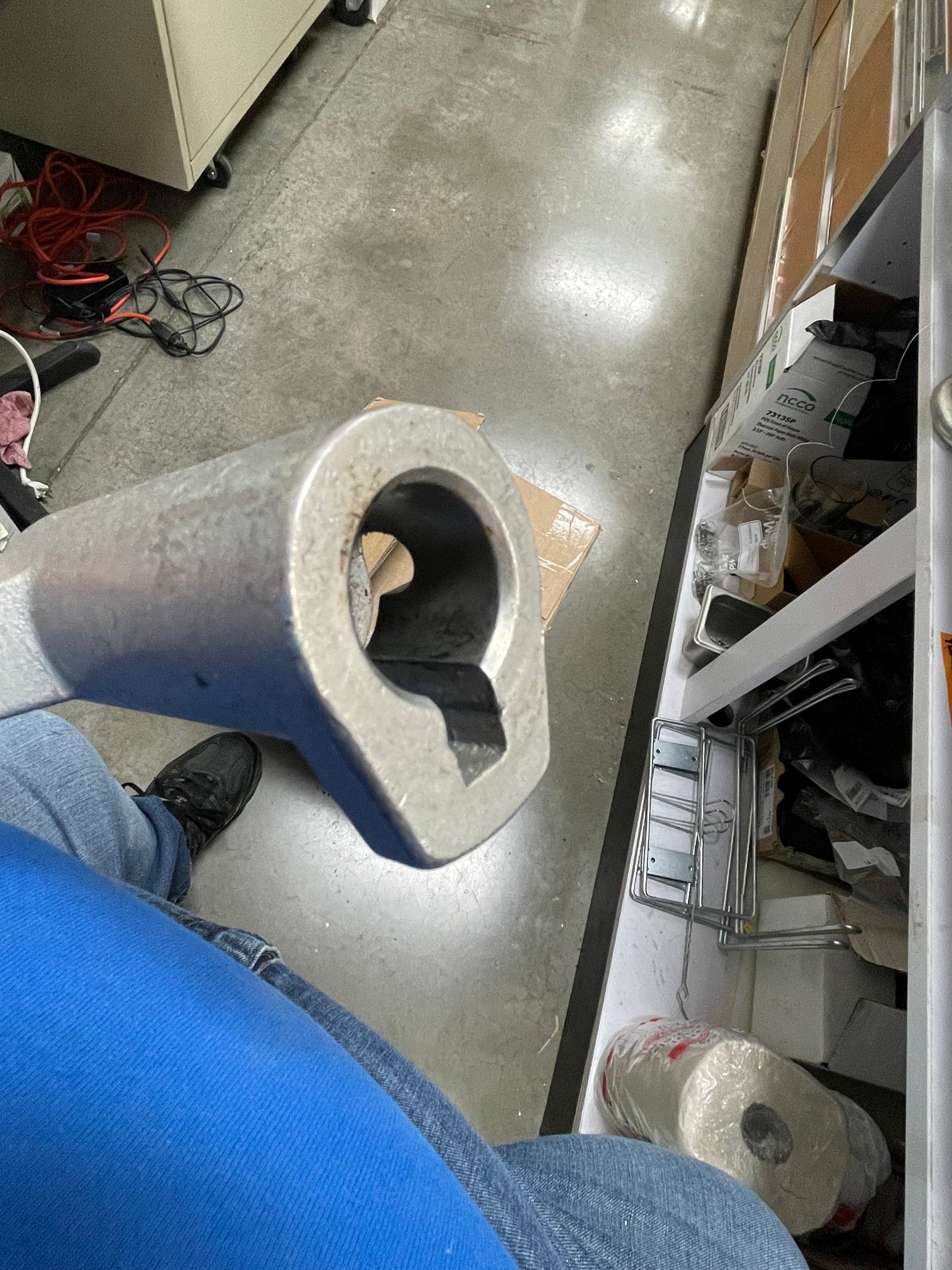 Used Flat Beater Style Paddle Attachment For 20qt Hobart A200 Classic Stand Mixers