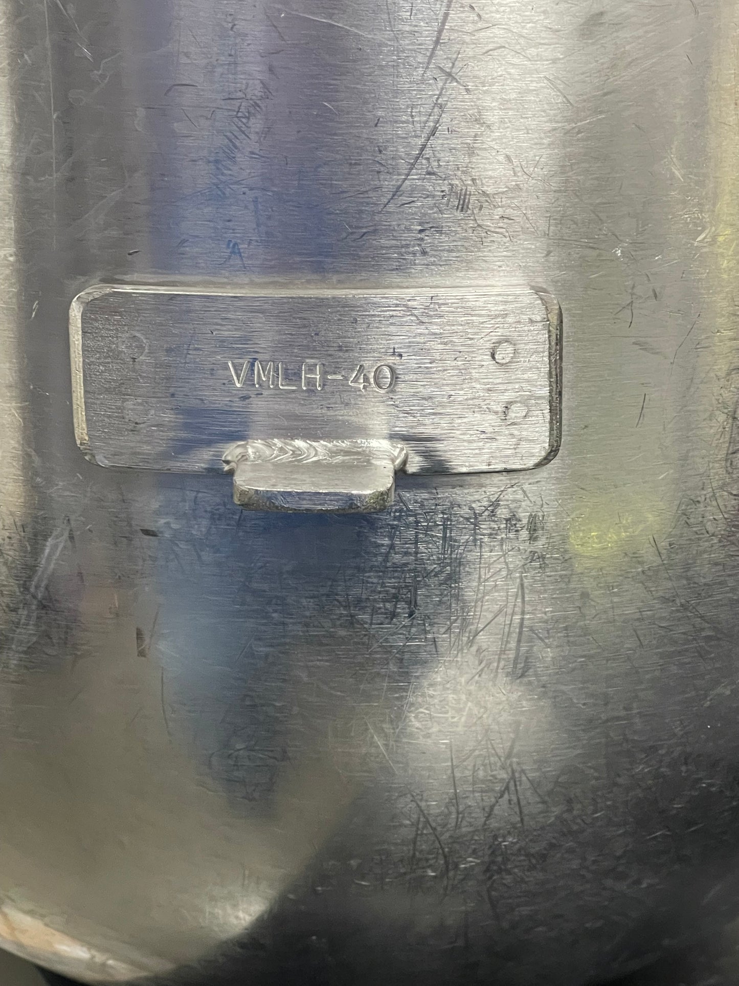 Used Hobart Mixing Bowl VMLH-40 Commercial Mixer 40qt