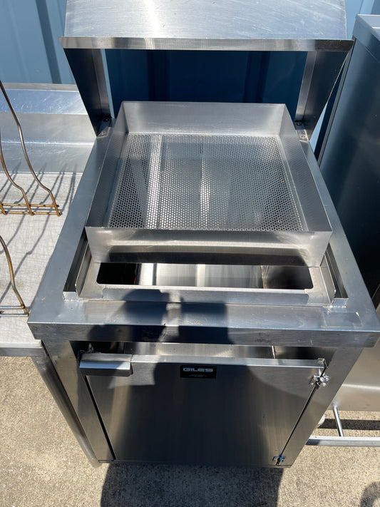 Used Giles Stainless Steel Breading Work Station SS57