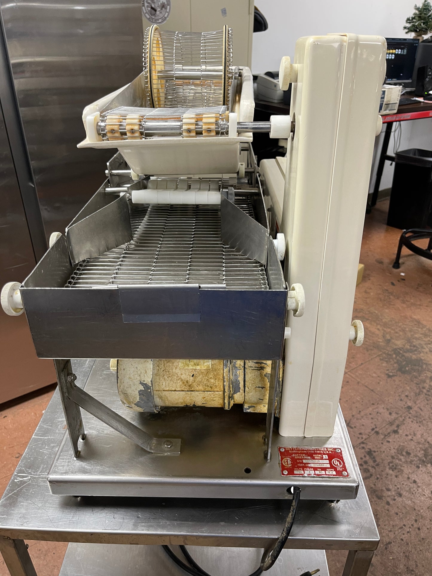 Used Bettcher SBB-1 Commercial Automatic Batter Breading Machine Breader 120V - 2