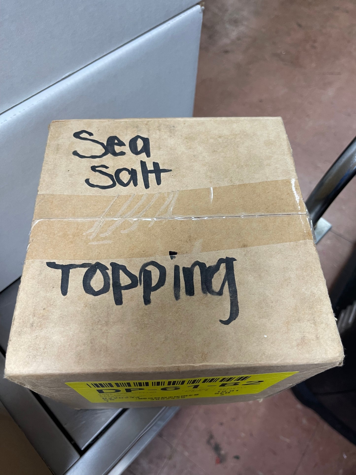 New Case of 5 - 1lb Bags of Sea Salt Topping