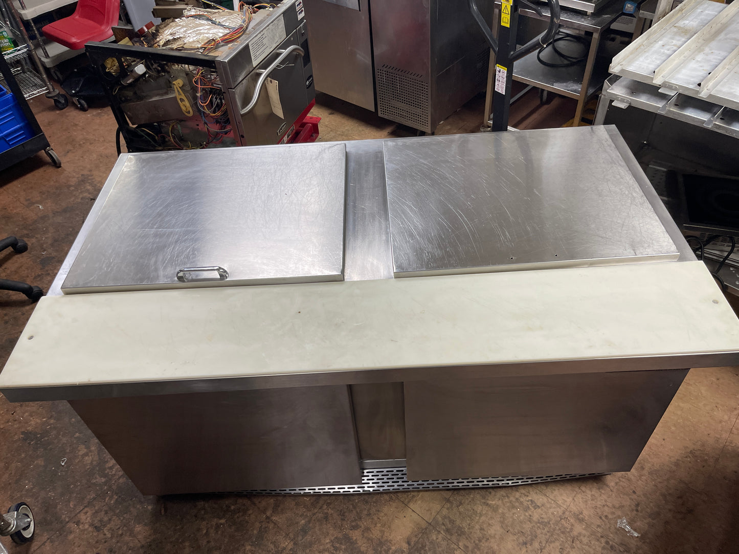 Used Continental SW60-24M Refrigerator Flat Top Prep-Table - Used
