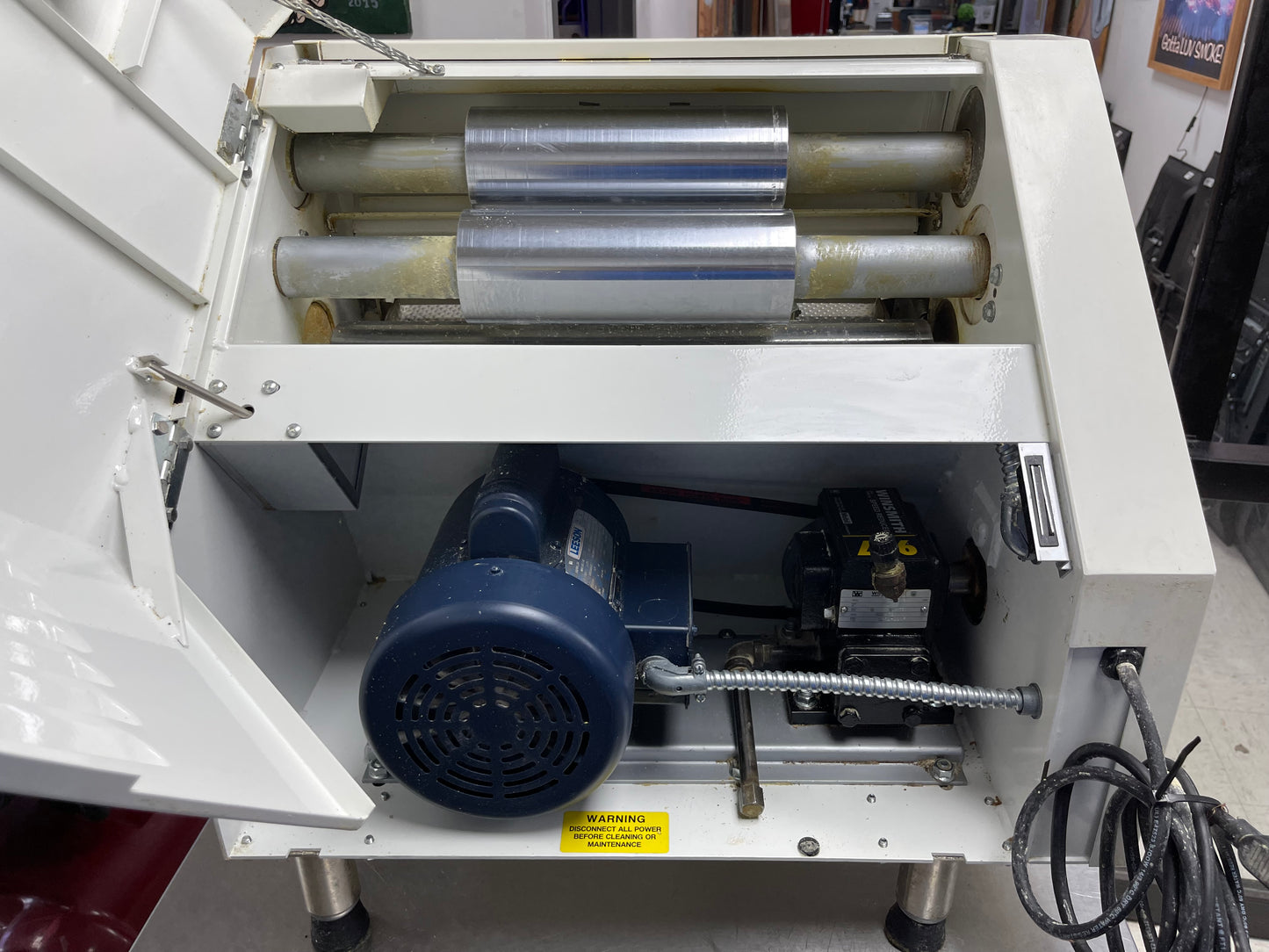 Used Anets SDR21 Pizza 2 Pass Dough Roller 120V - JS