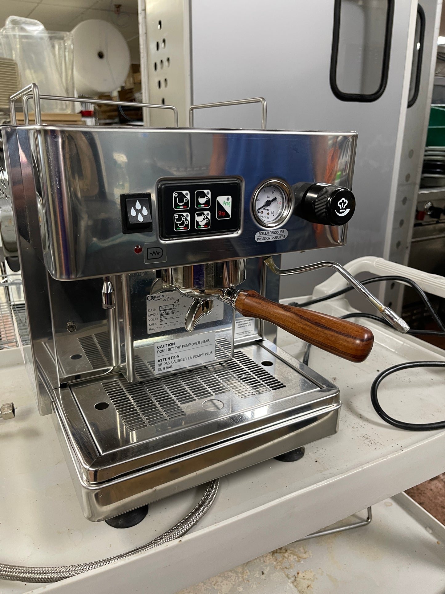 Used Astoria CKXE 1 Group Compact Rotary Espresso Coffee Machine 110V - RLC