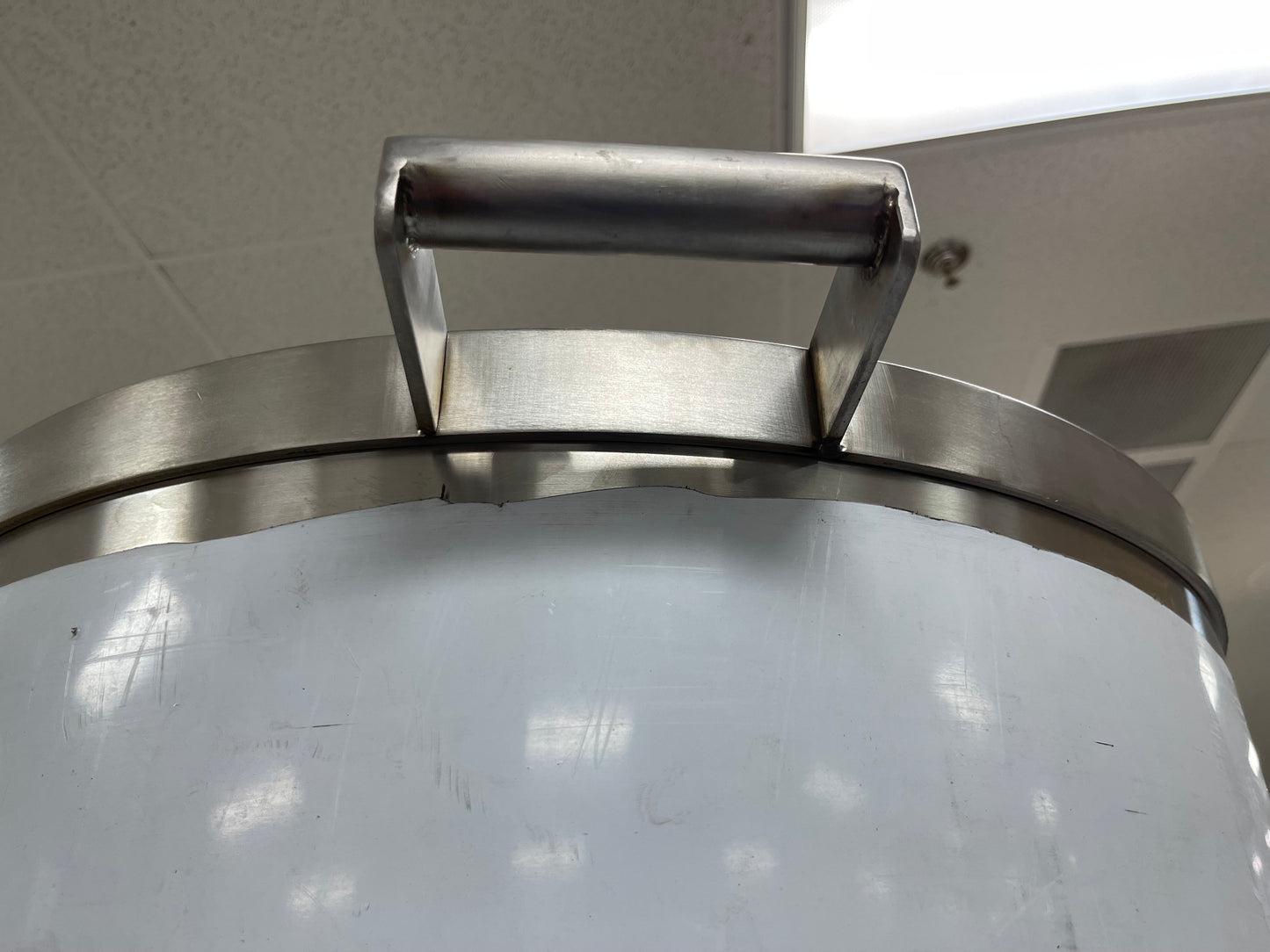 New 180qt Stainless Steel Stock Pot with Drain