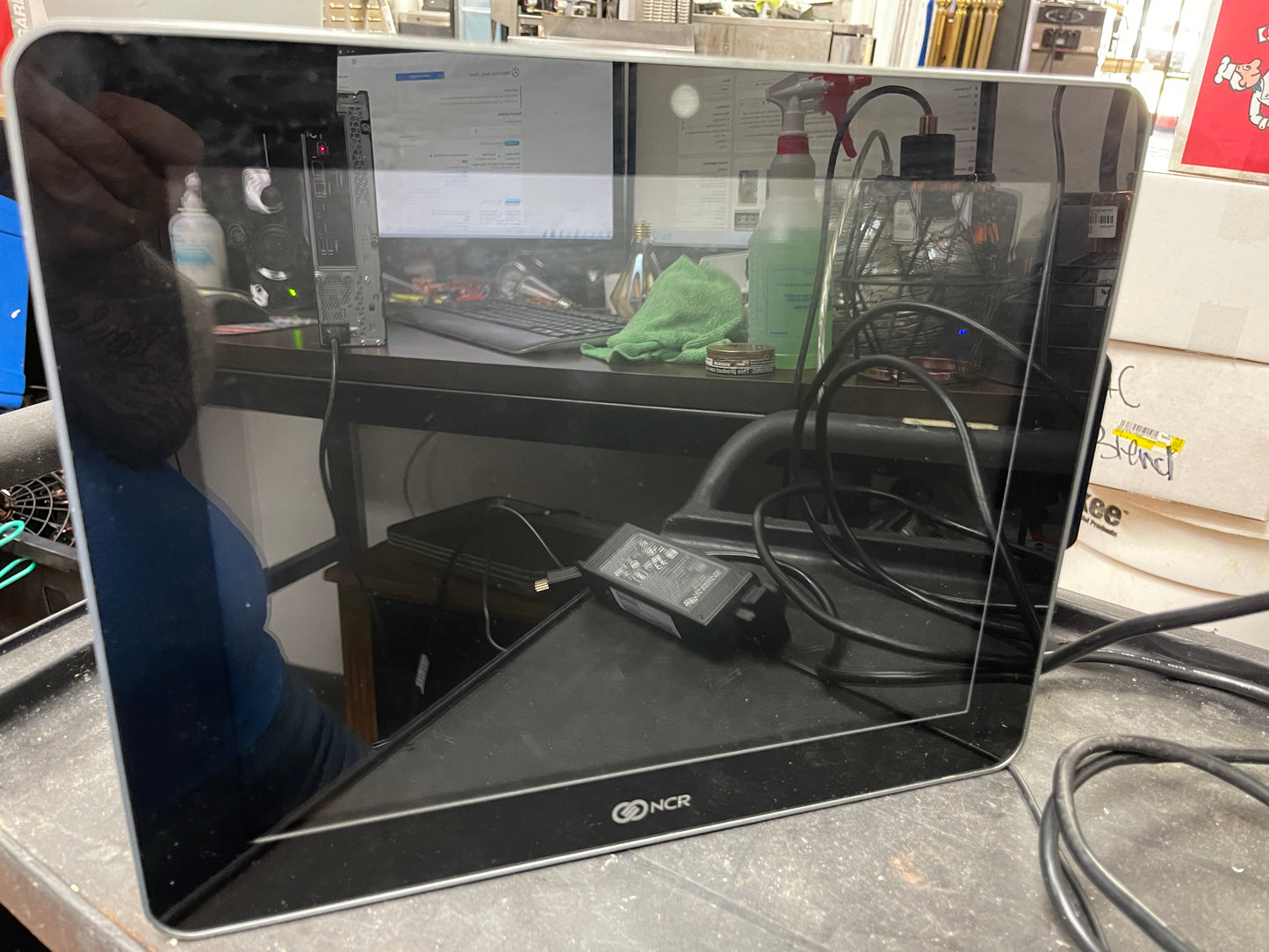 Used NCR 7761-8452-0000 Touch Screen POS System with Aloha RAL Software