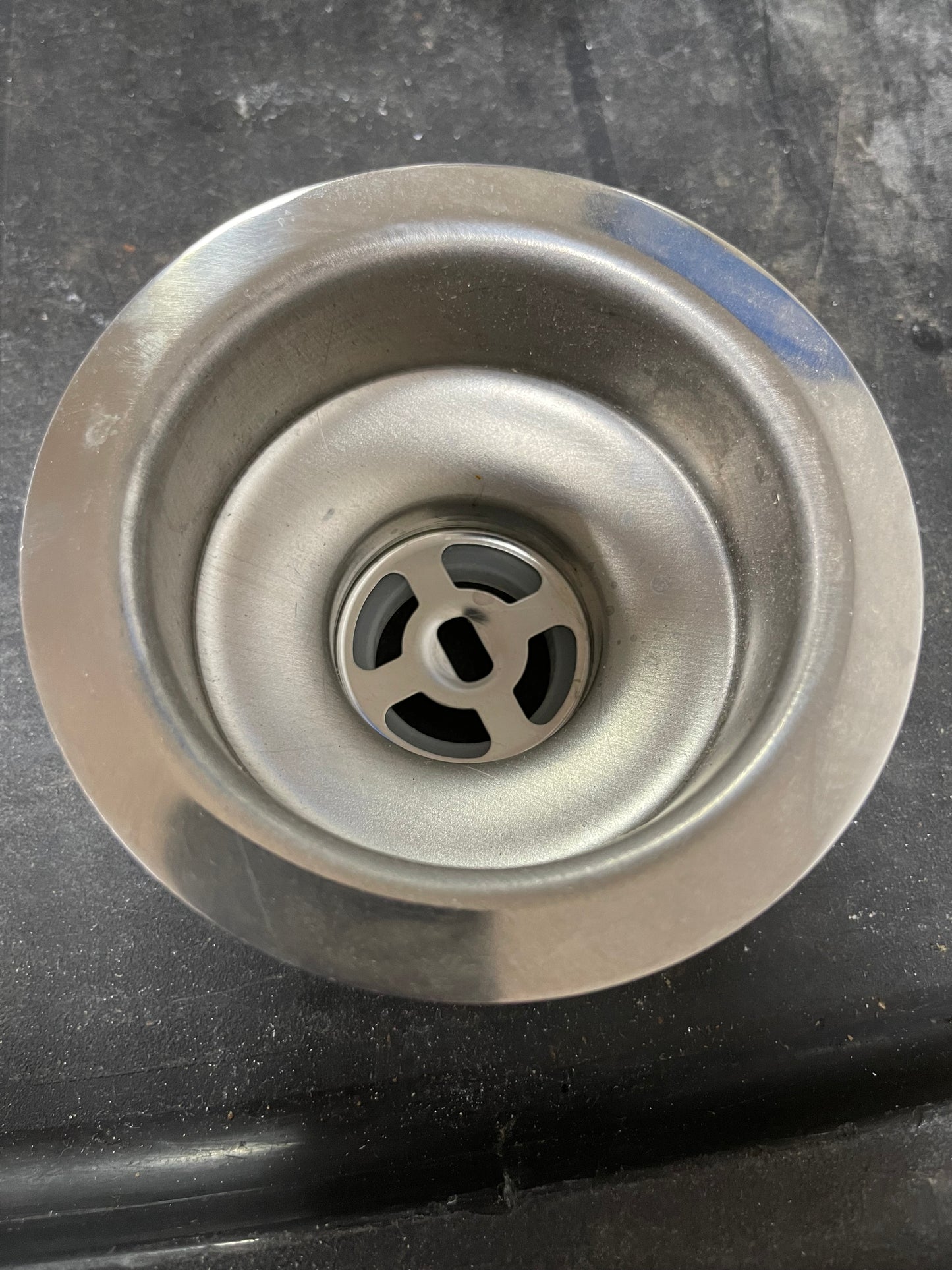New ADVANCE TABCO Sink Drain: 4 1/2 without Strainer K-6
