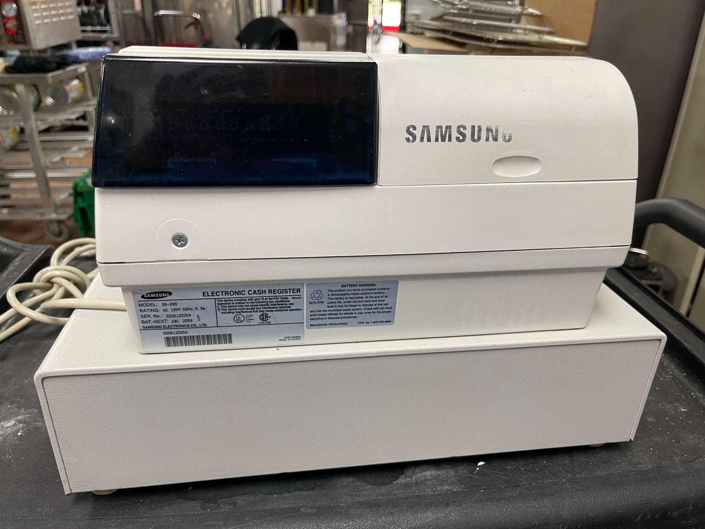 Used SAMSUNG ER-290 Cash Register POS Terminal