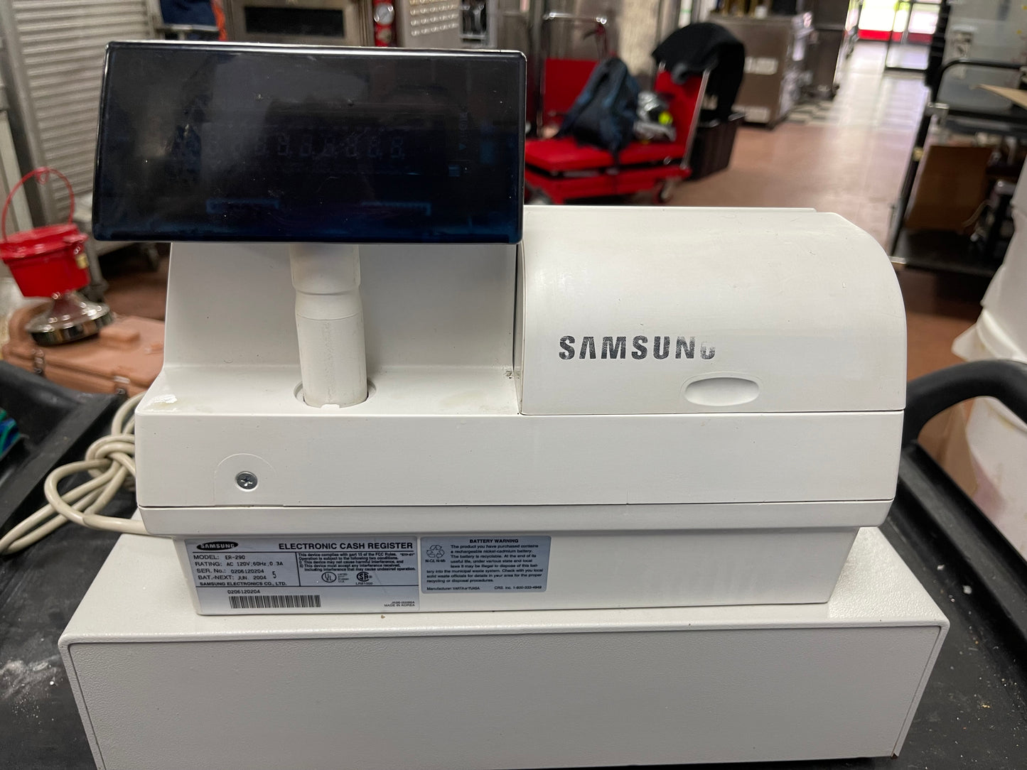 Used SAMSUNG ER-290 Cash Register POS Terminal
