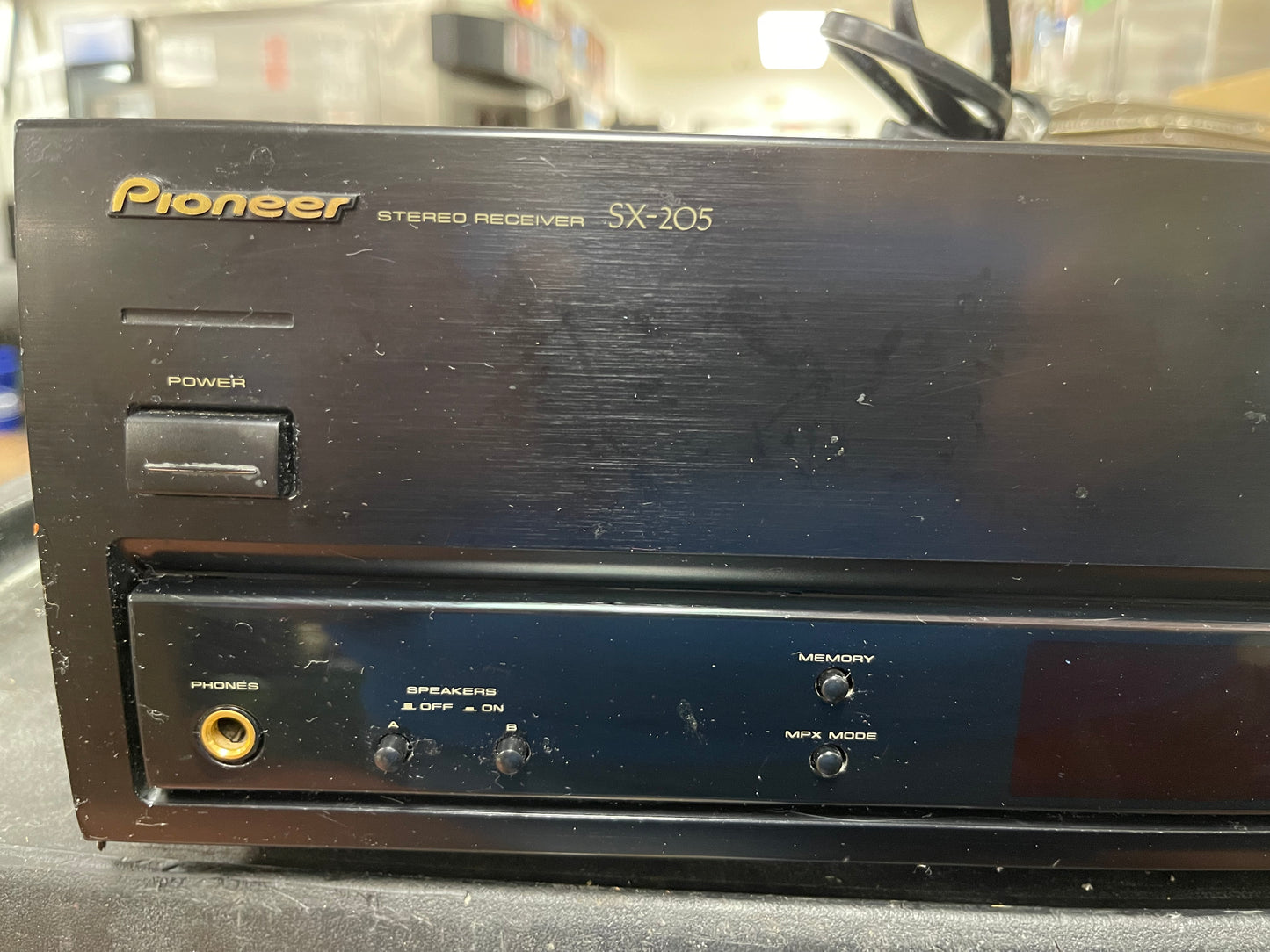 Used PIONEER Stereo Receiver SX-205 Built in tuner