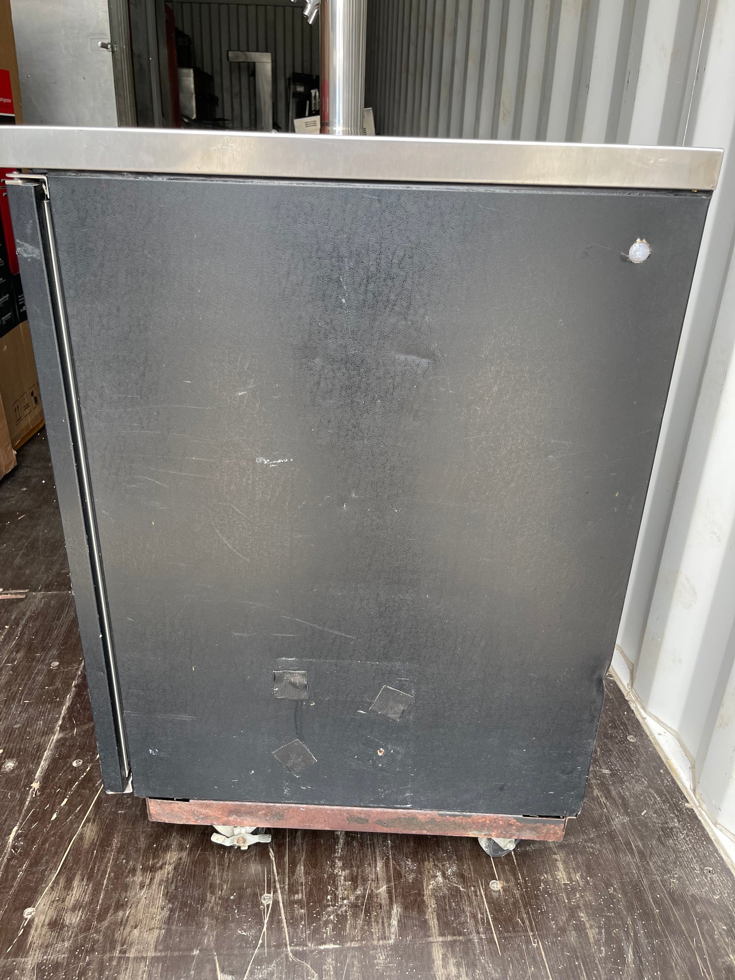 Used Micro Matic MDD-94 Draft Beer Cooler Kegerator 3 Door 95"W