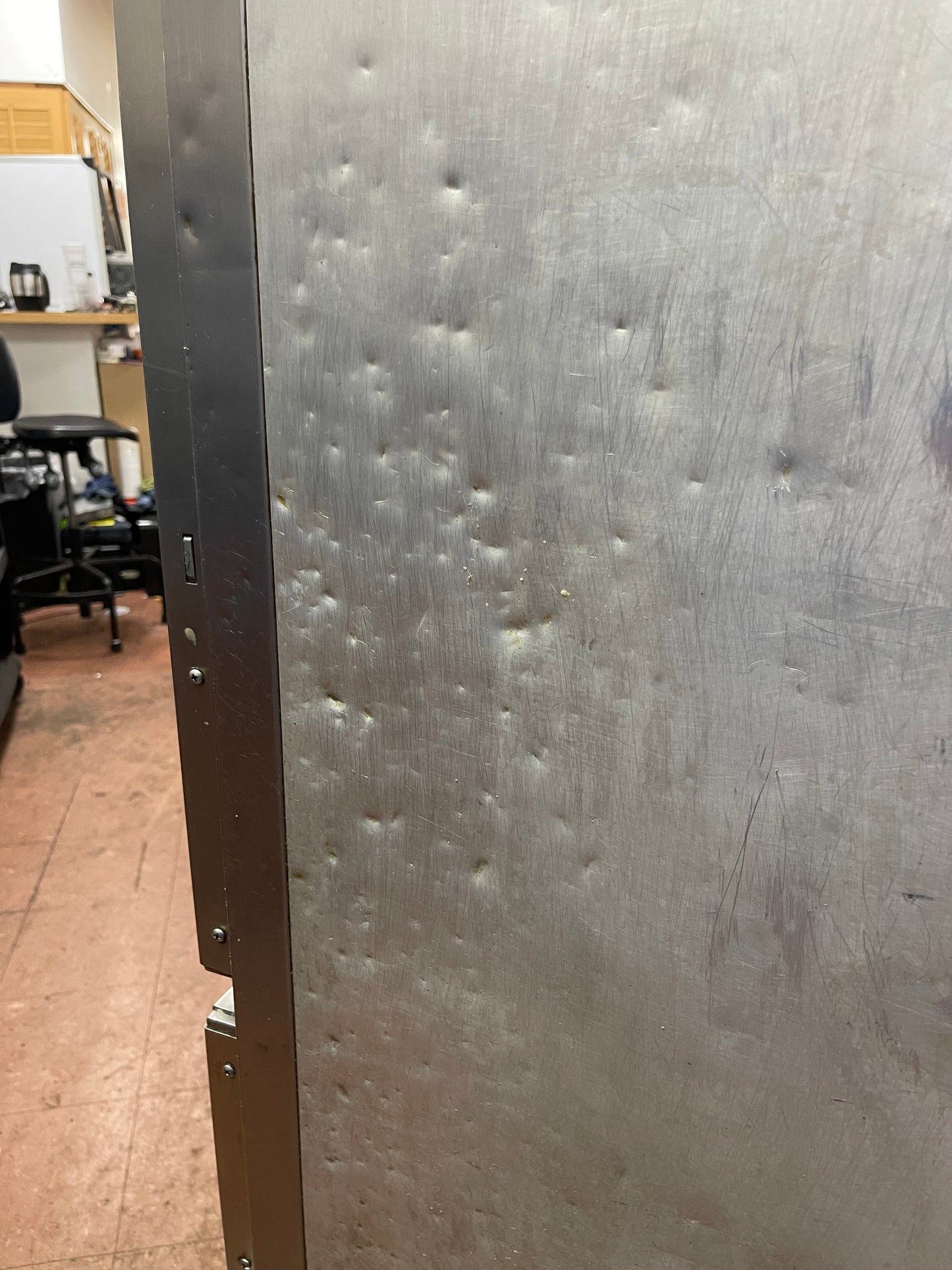 Used Victory FA-1D-S7-HD Commercial Split Solid Door Reach in Freezer 120V AS IS