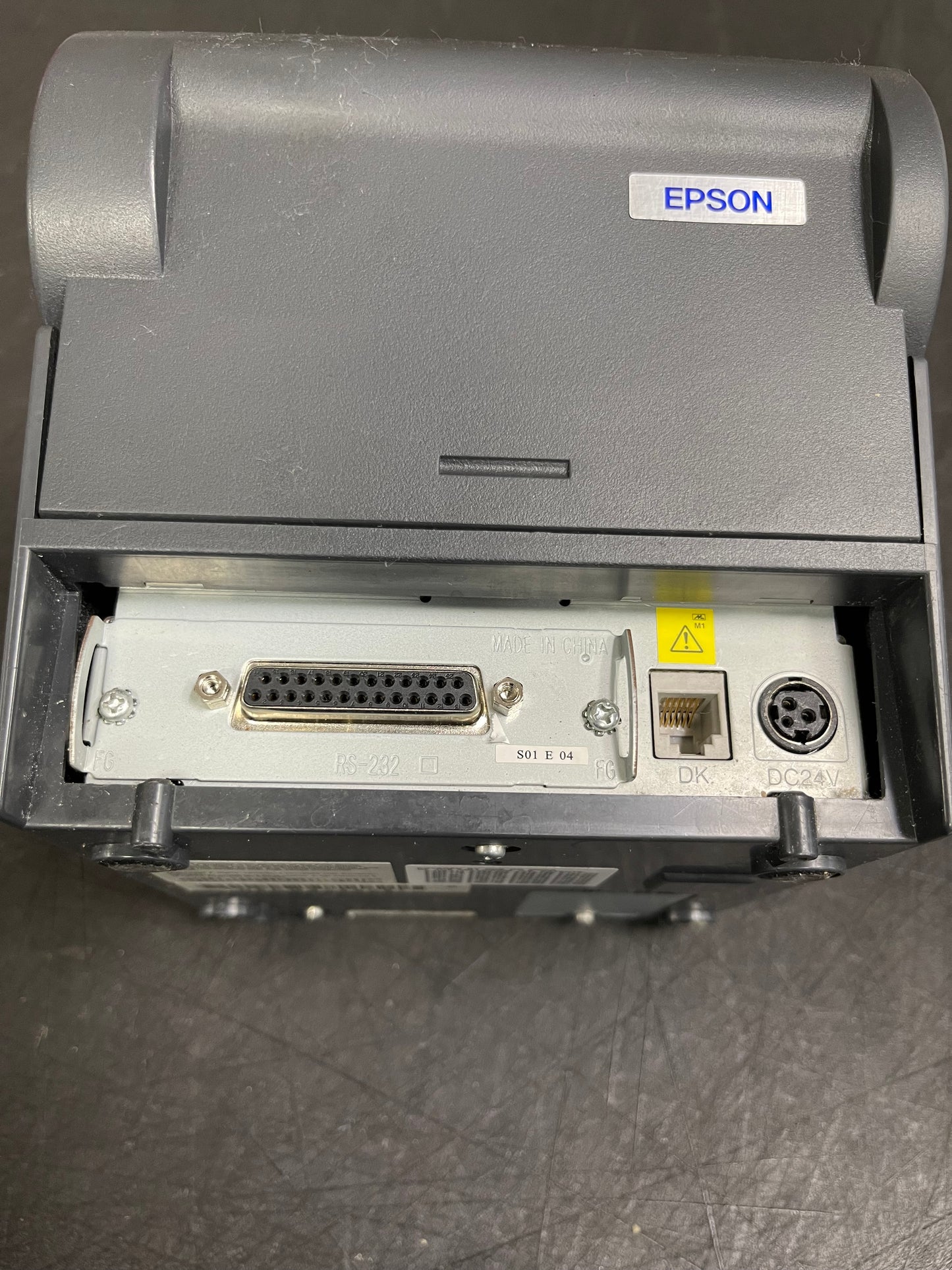 Used EPSON M129 Ethernet Thermal Receipt POS Printer