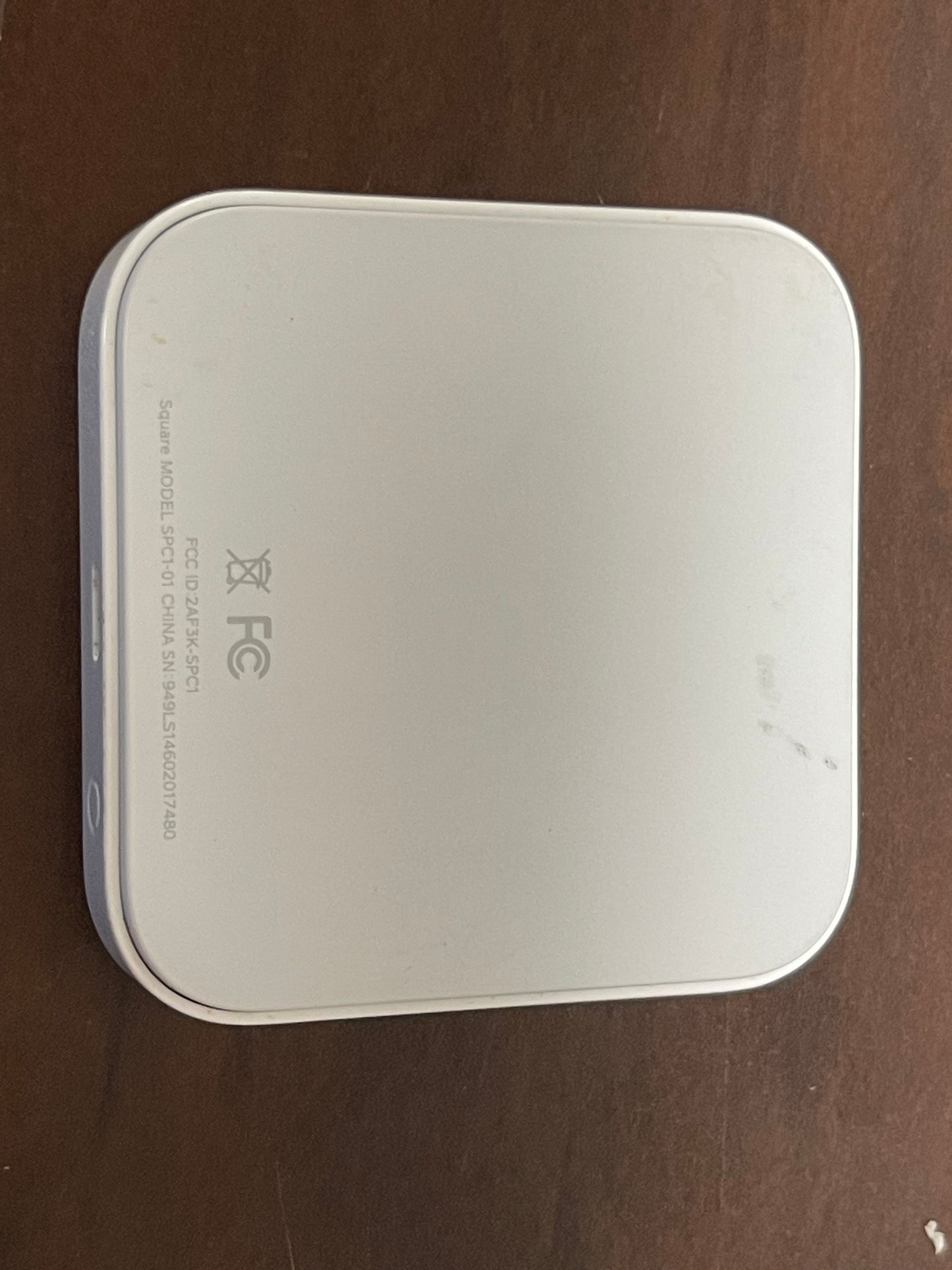 Used Square Contactless POS Payment Chip Card Reader, White