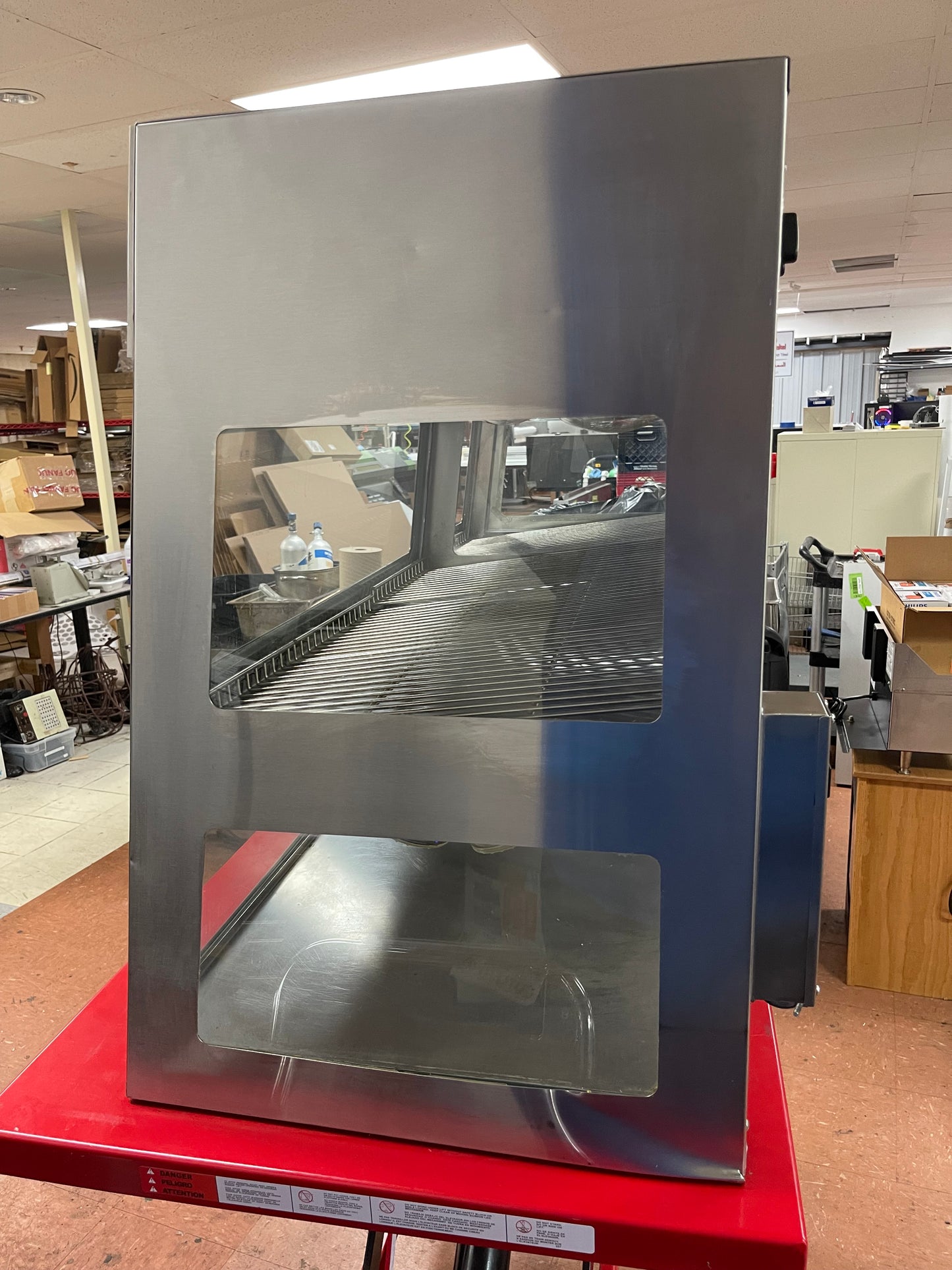 Used 2017 Resfab WD-17A 2 Shelf 58" Heated Holding Warming Display Merchandiser 120V 38A